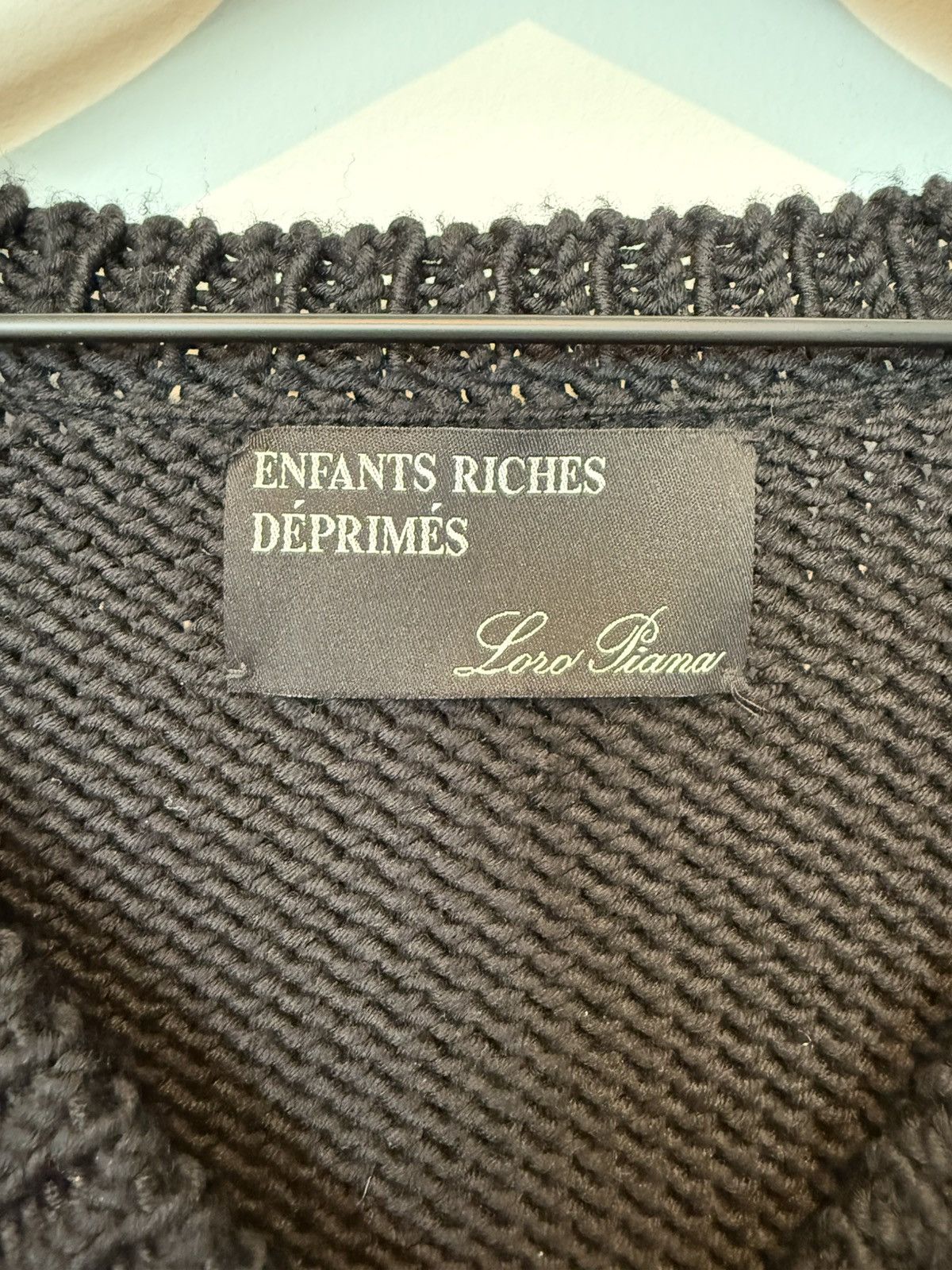 Enfants Riches Deprimes × Loro Piana ERD X LORO PIANA CHAINLINK SWEATER Size US XL / EU 56 / 4 - 2 Thumbnail