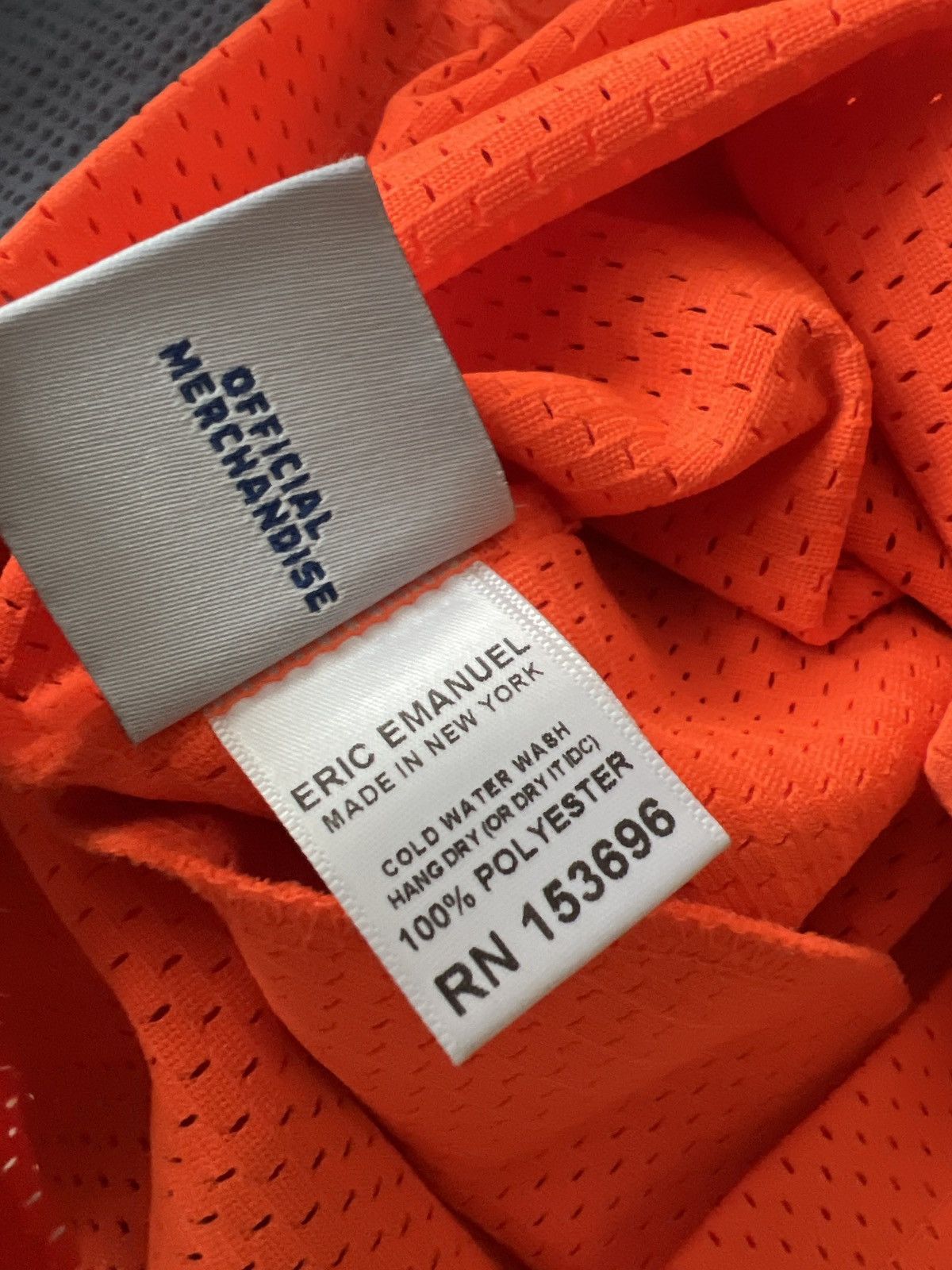 Eric Emanuel Eric Emanuel Basic Orange Mesh Shorts Size US 32 / EU 48 - 5 Thumbnail