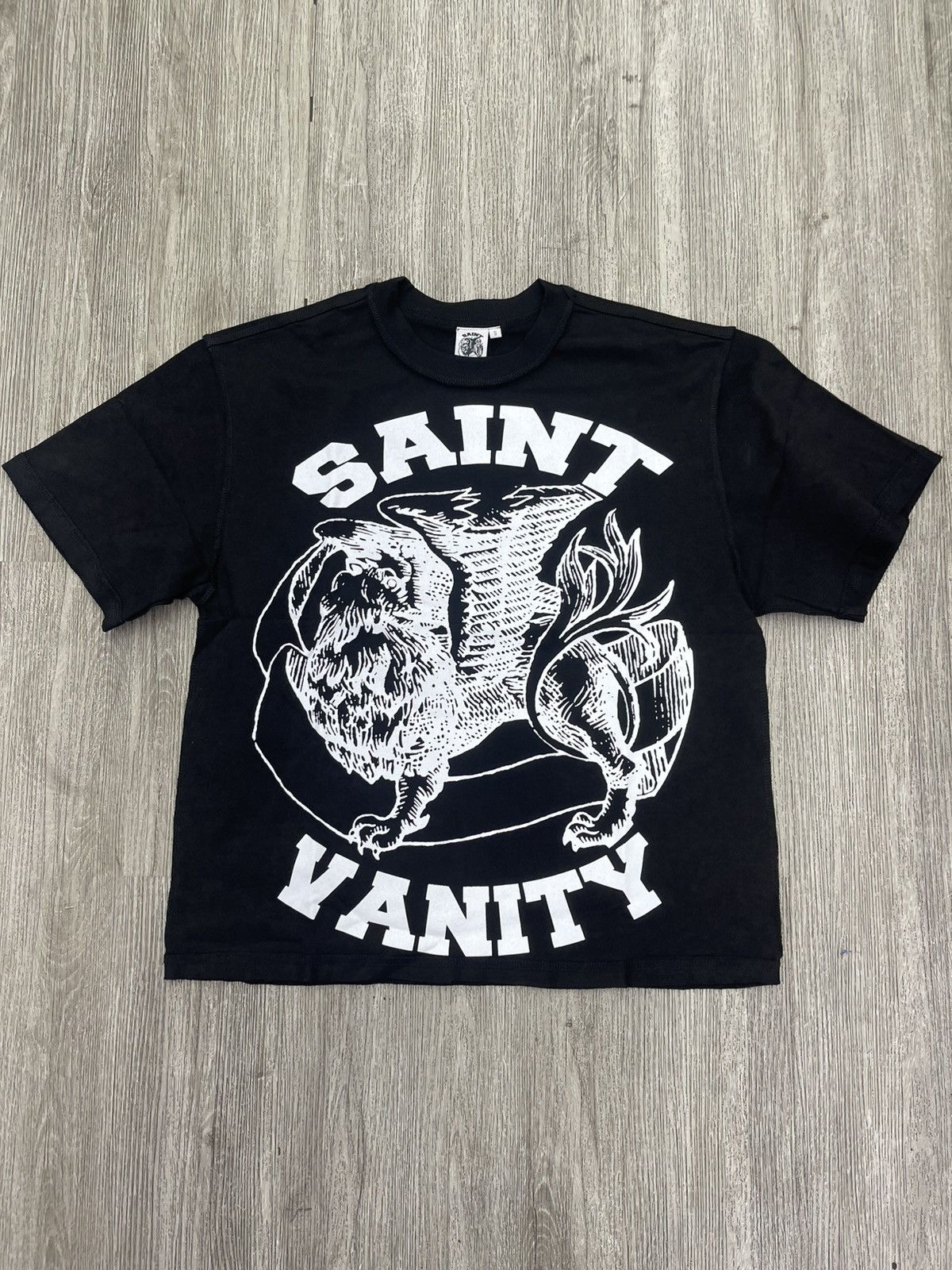 Saint Vanity Saint vanity tee (black/white) Size US S / EU 44-46 / 1 - 1 Thumbnail