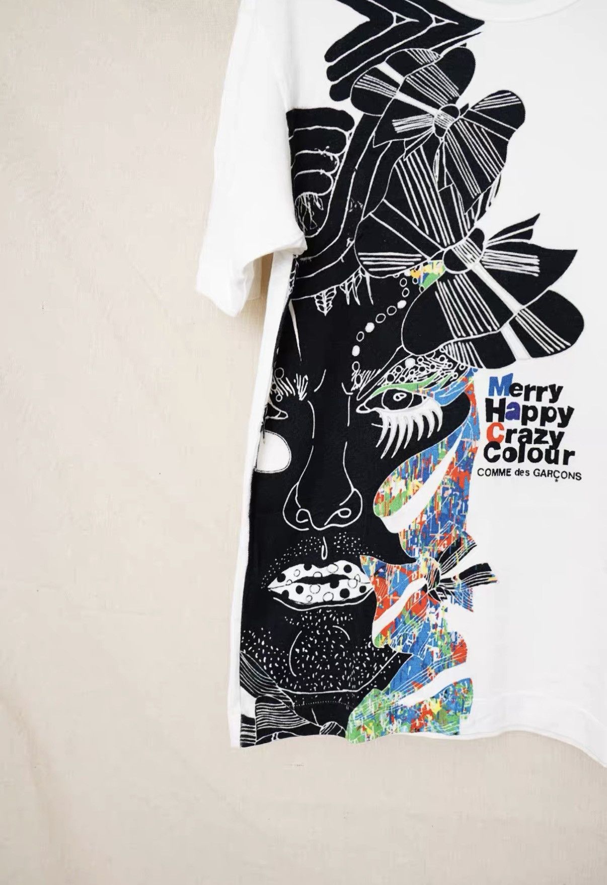Comme des Garcons Comme des Garçons Portrait Print T-shirt Size US S / EU 44-46 / 1 - 4 Thumbnail