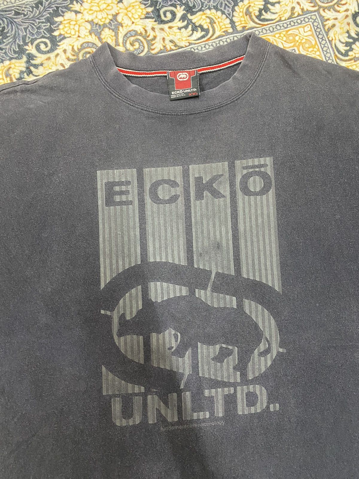 Ecko Unltd. × Vintage VINTAGE ECKO UNLTD CORE SKATEBOARDS 00s RARE TEE Size US XXL / EU 58 / 5 - 2 Thumbnail
