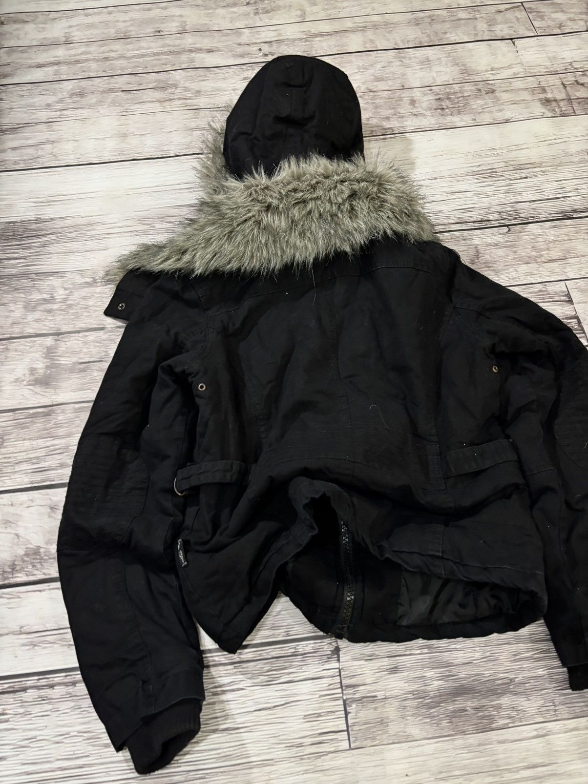 Hysteric Glamour × Japanese Brand × Le Grande Bleu (L.G.B.) VERY RARE MAISON MARGIELA STYLE OPIUM WITH HOOD JACKET 90s Size US S / EU 44-46 / 1 - 6 Thumbnail