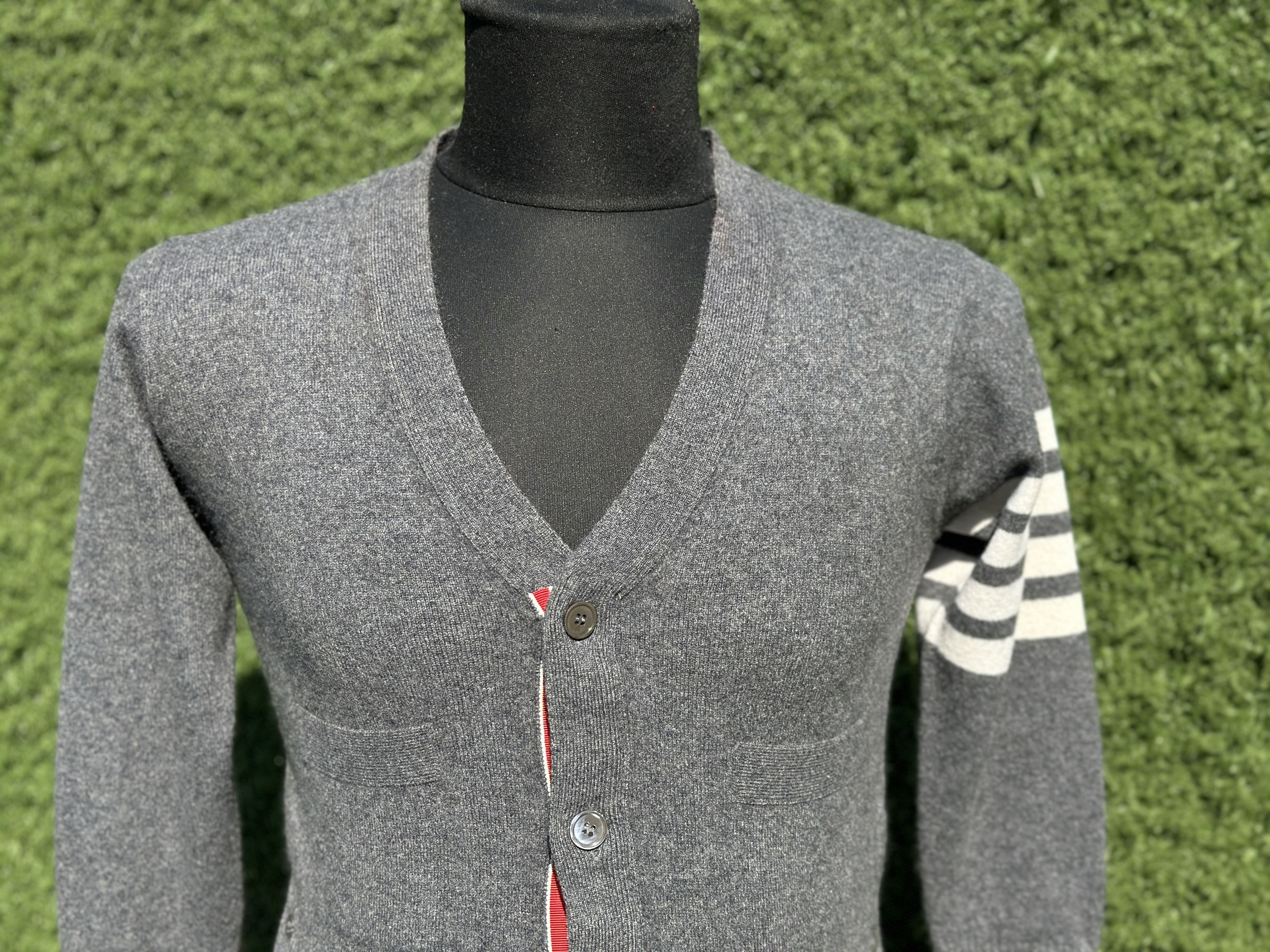 Thom Browne Thom Browne Cashmere 4-Bar Stripe Cardigan Size 2 Scotland Size US M / EU 48-50 / 2 - 15 Thumbnail