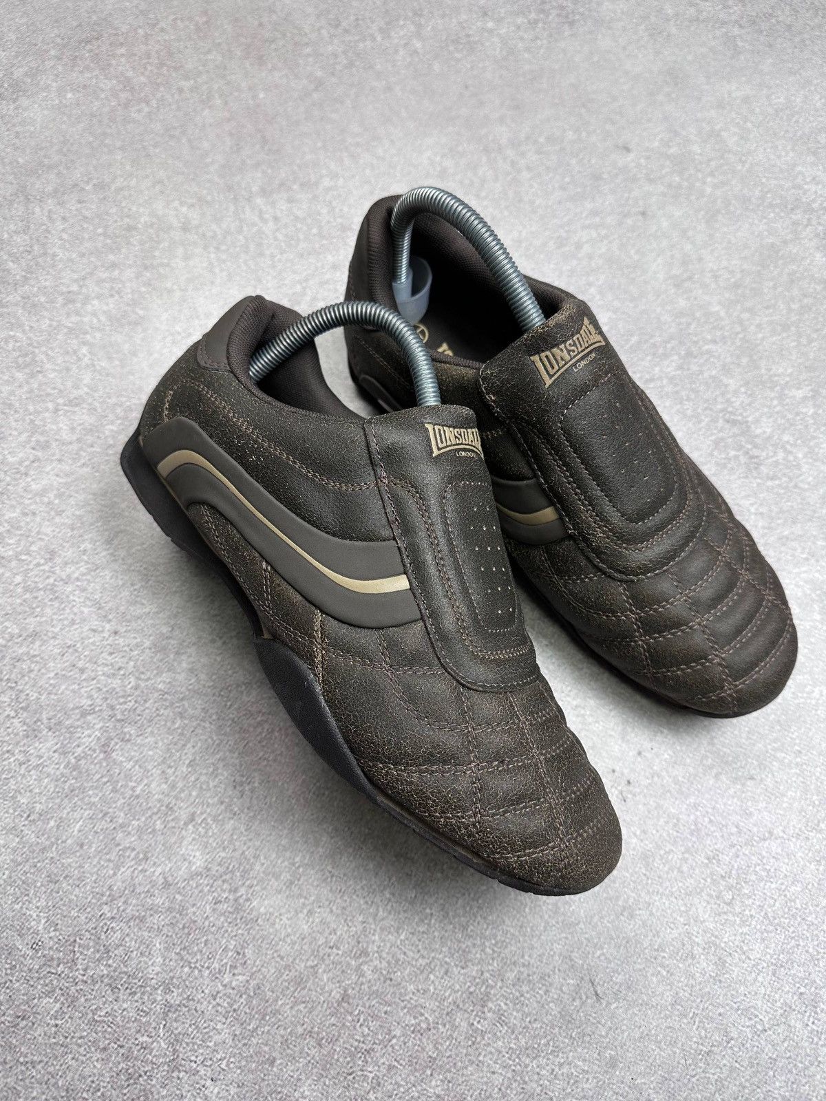 Lonsdale Vintage Lonsdale Low Speedcat Vibe Brown Slipon Sneakers Size US 7 / EU 40 - 3 Thumbnail
