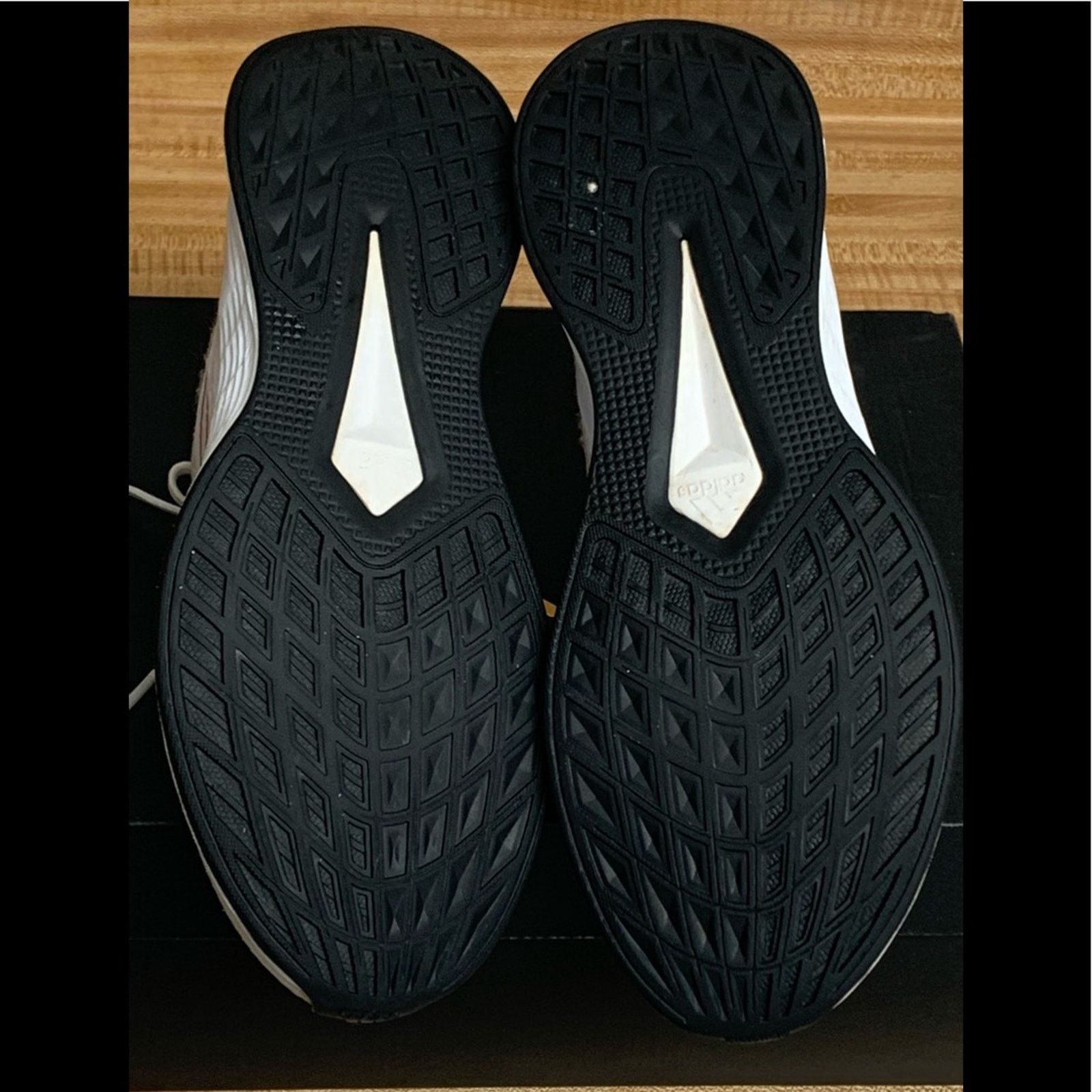 Adidas WOMENS ADIDAS DURAMO SL RUNNING SHOES SIZE 7.5 WHITE & ROSE Size US 7.5 / IT 37.5 - 6 Thumbnail