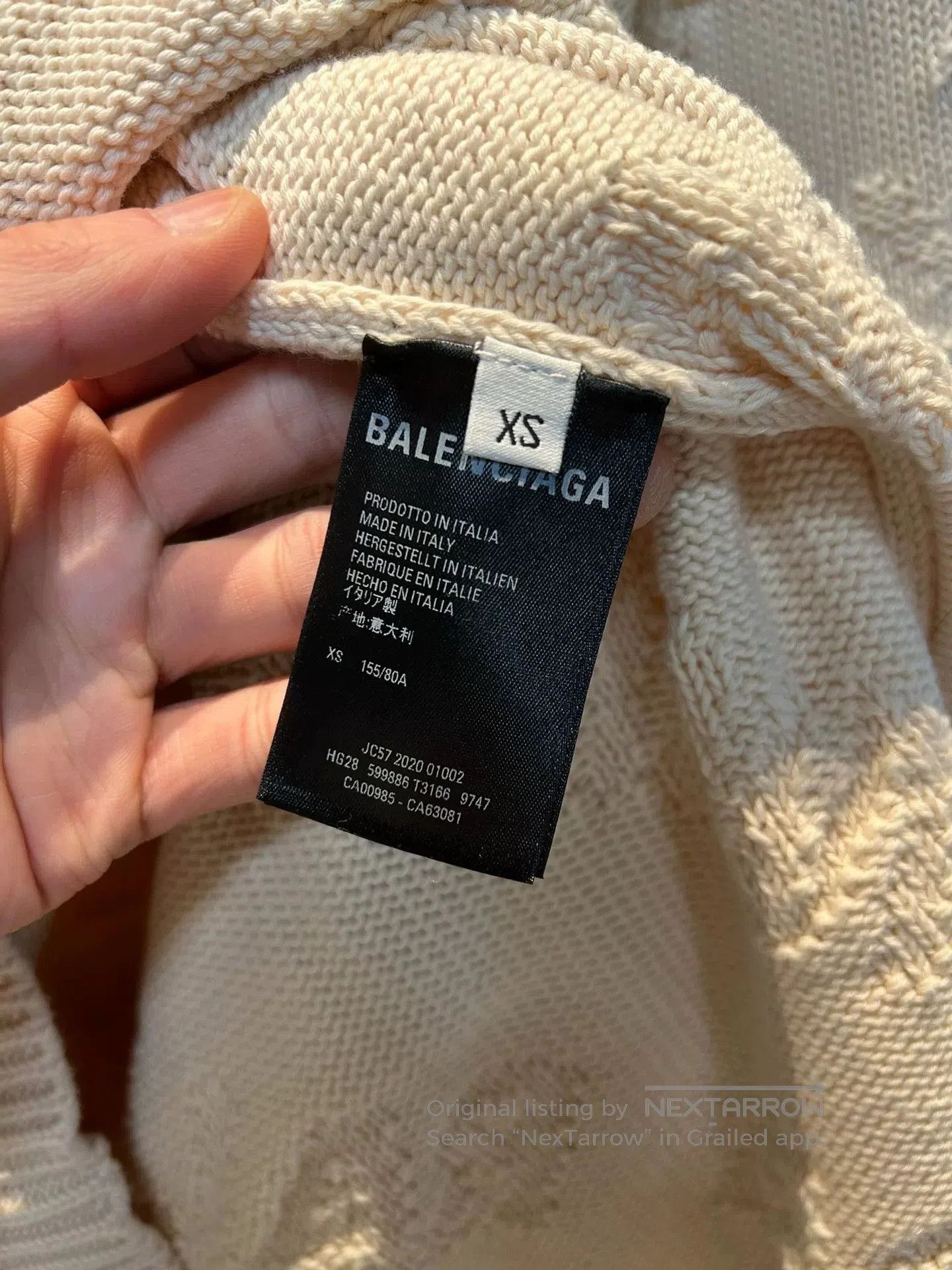 Balenciaga Balenciaga Logo Knit Sweater OS XS. Size XS / US 0-2 / IT 36-38 - 5 Thumbnail