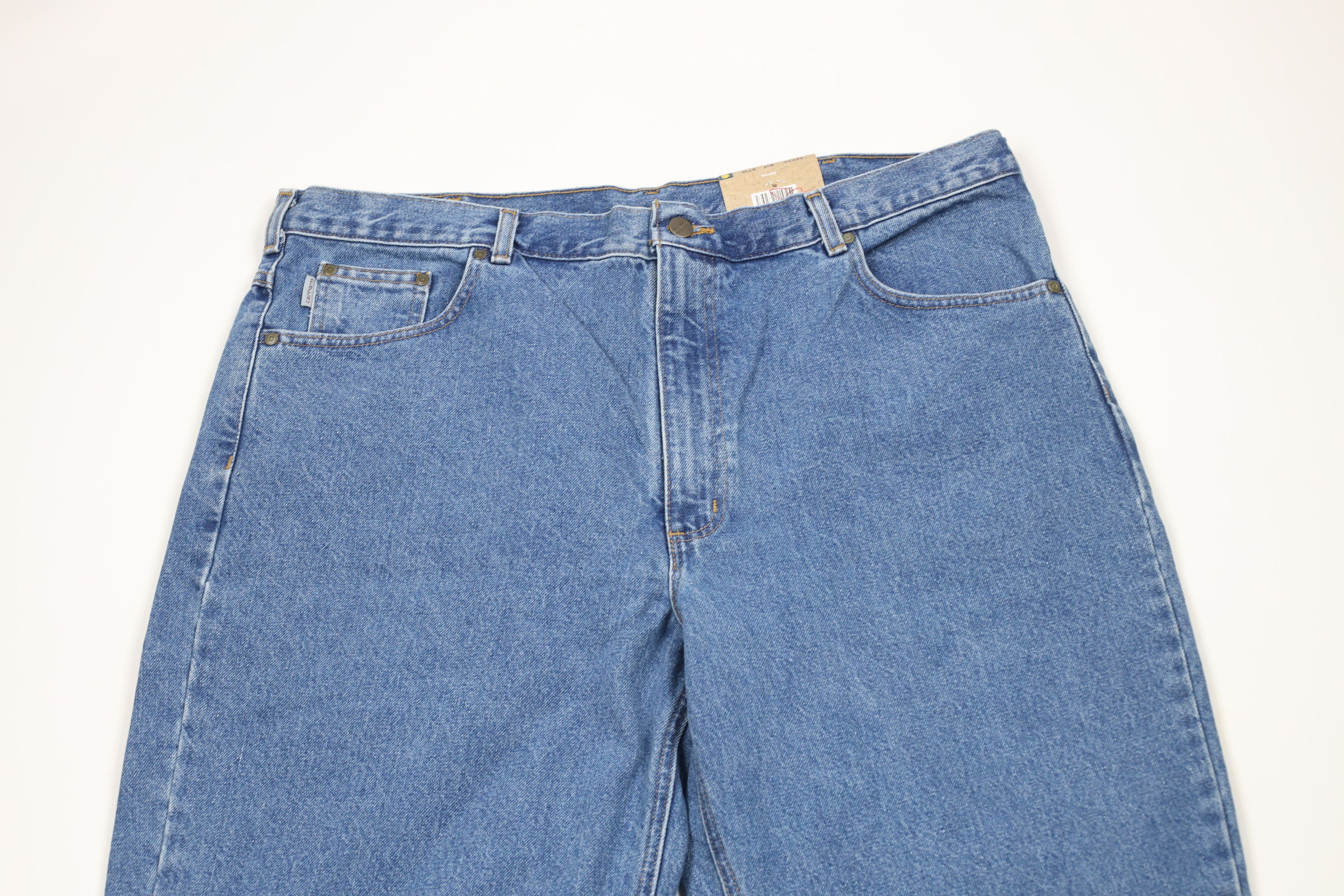 Carhartt × Vintage Deadstock Vintage Y2K Carhartt Fit Tapered Leg Denim Jeans Size US 42 / EU 58 - 2 Thumbnail