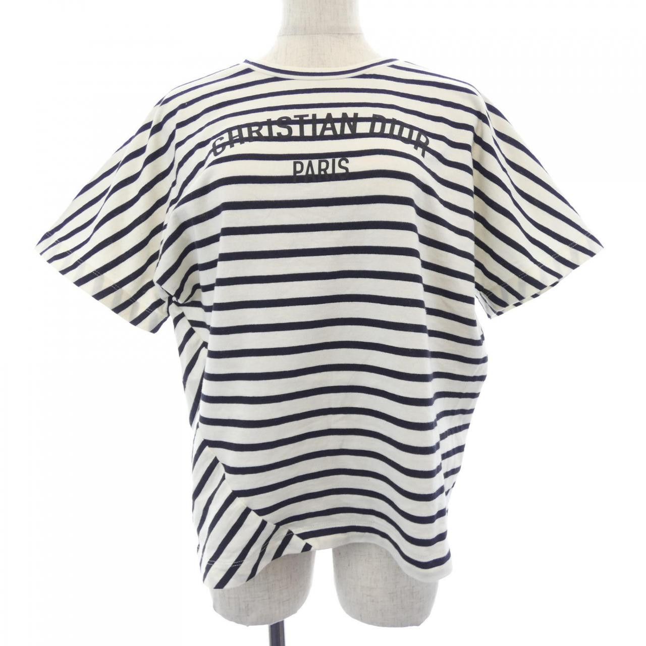 Dior Dior Christian Dior D STRIPES Cotton Top Textile Tops 543T15A4235 DUTY FREE for USA Size ONE SIZE - 1 Thumbnail