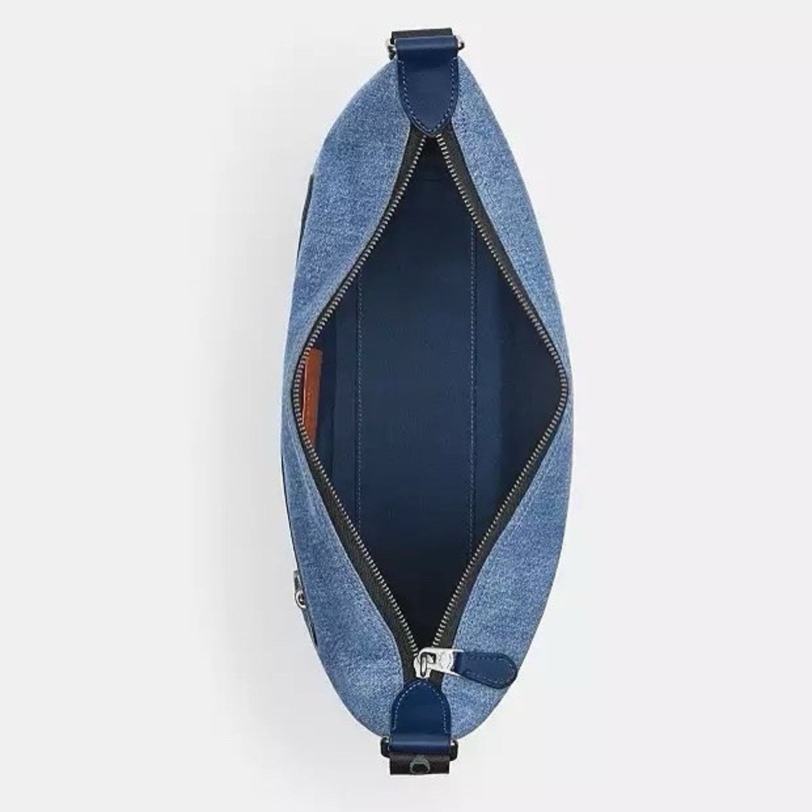 Coach NWT COACH Finn Crossbody Bag CBI75 Qb/Denim/Deep Blue Size ONE SIZE - 10 Thumbnail