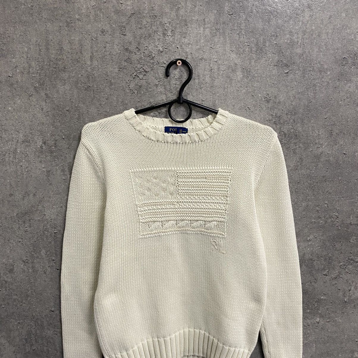 Polo Ralph Lauren Vintage Polo Ralph Lauren Sweater USA FLAG Knitwear Japanese Size US S / EU 44-46 / 1 - 4 Thumbnail