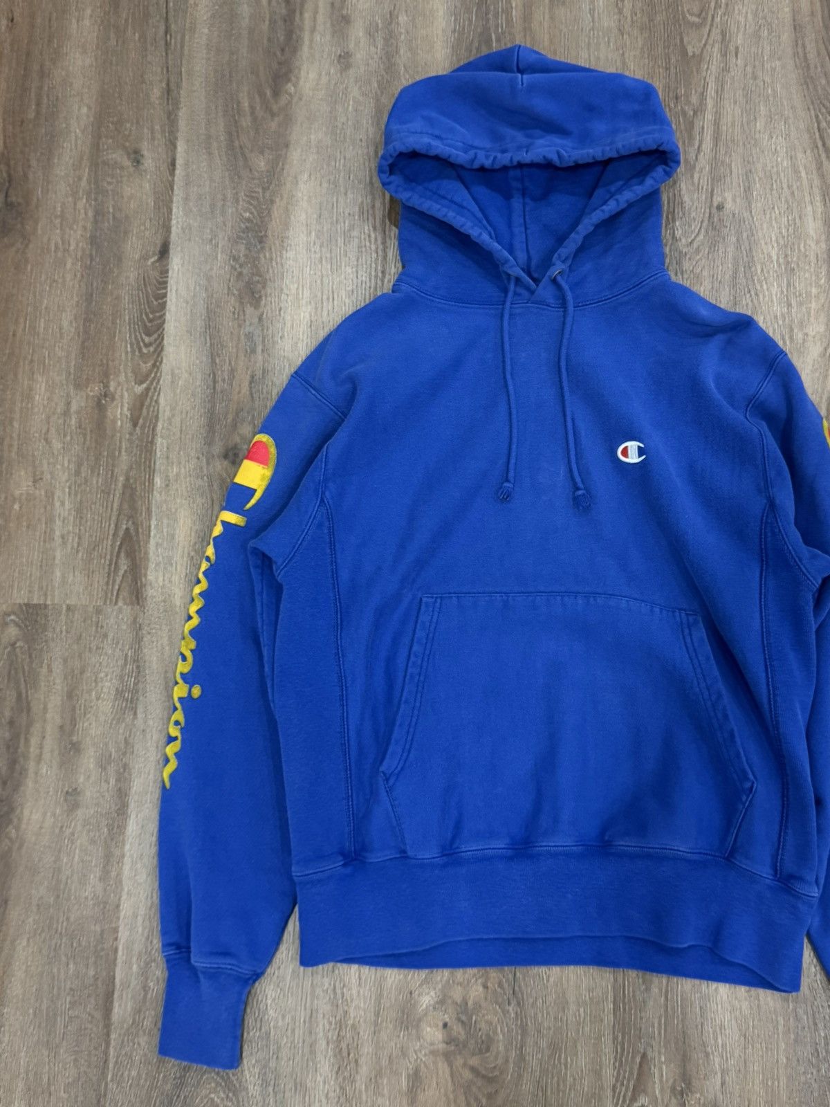 Champion × Vintage Vintage Champion Reverse Weave Hoodie Rare Colour-way Size US M / EU 48-50 / 2 - 5 Thumbnail