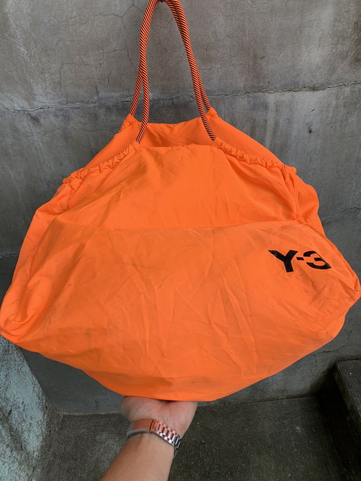 Y-3 Oversized Logo Nylon Tote Bag Size ONE SIZE - 4 Thumbnail