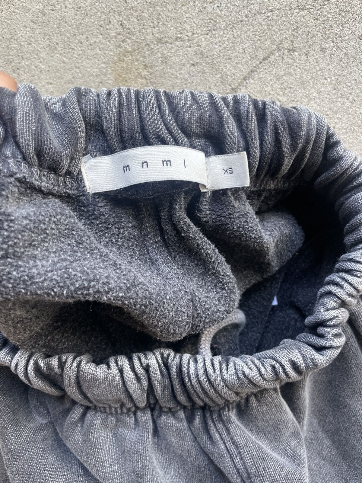 MNML Mnml Vintage Grey Flared Sweatpants Size US 28 / EU 44 - 3 Thumbnail