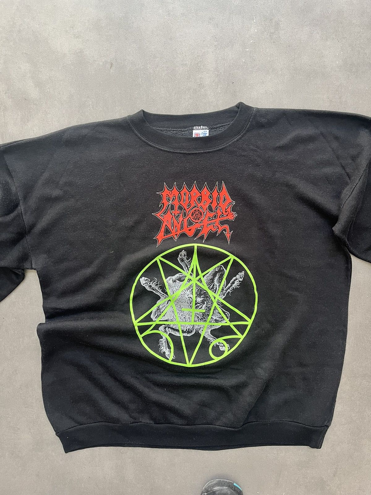 Vintage Morbid Angel crewneck 1991 Euro Tour Size US L / EU 52-54 / 3 - 2 Thumbnail