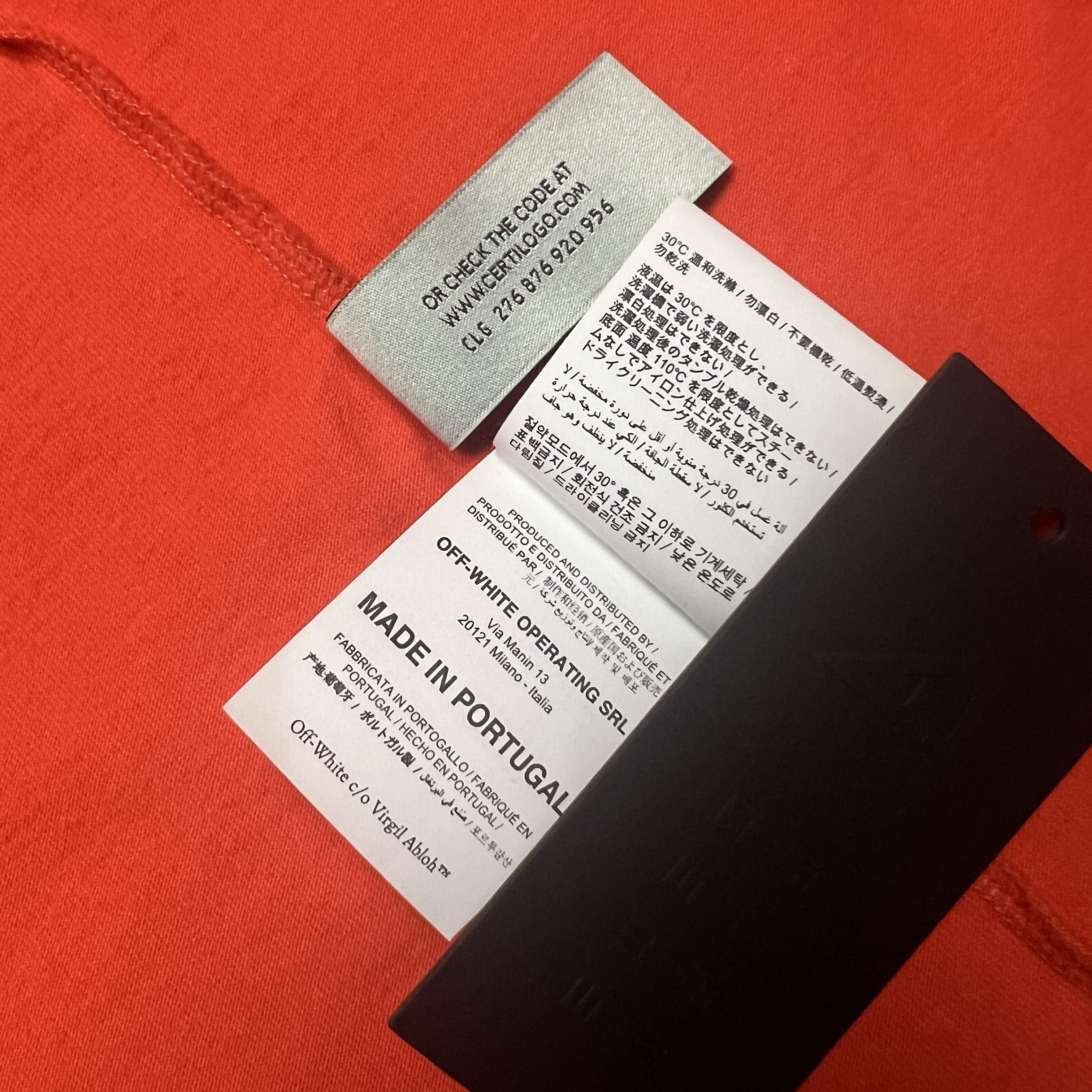 Off-White Off-White Stencil Arrows T-Shirt Size US S / EU 44-46 / 1 - 9 Thumbnail