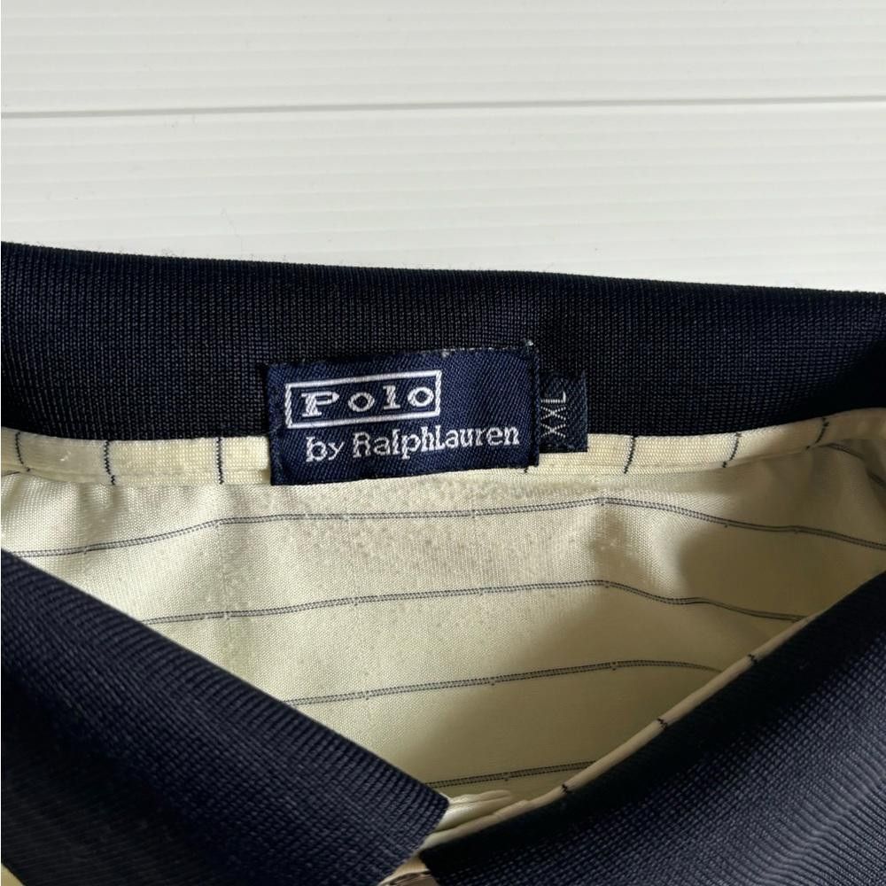 Polo Ralph Lauren Polo Ralph Lauren Striped Polo Size US XXL / EU 58 / 5 - 4 Thumbnail