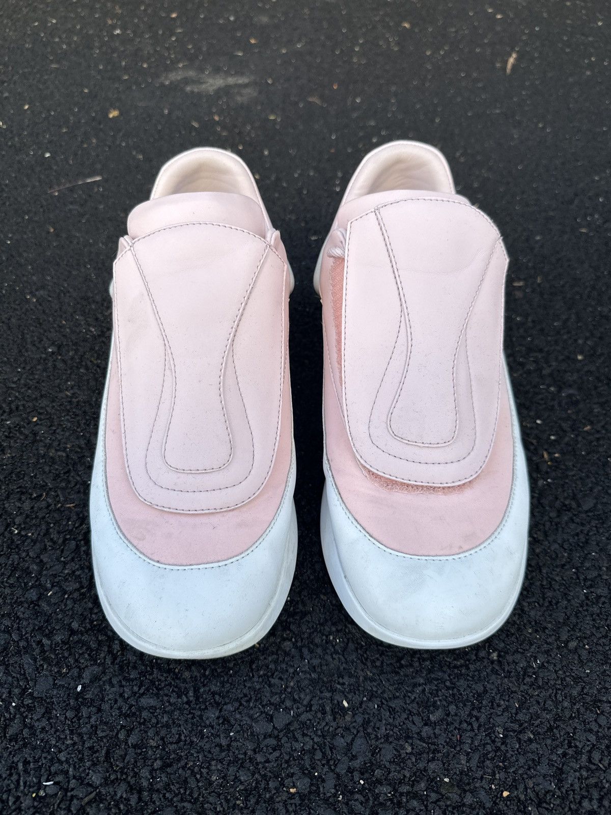 Raf Simons Raf Simons Light Pink Chunky Sneakers sz 43 | Grailed