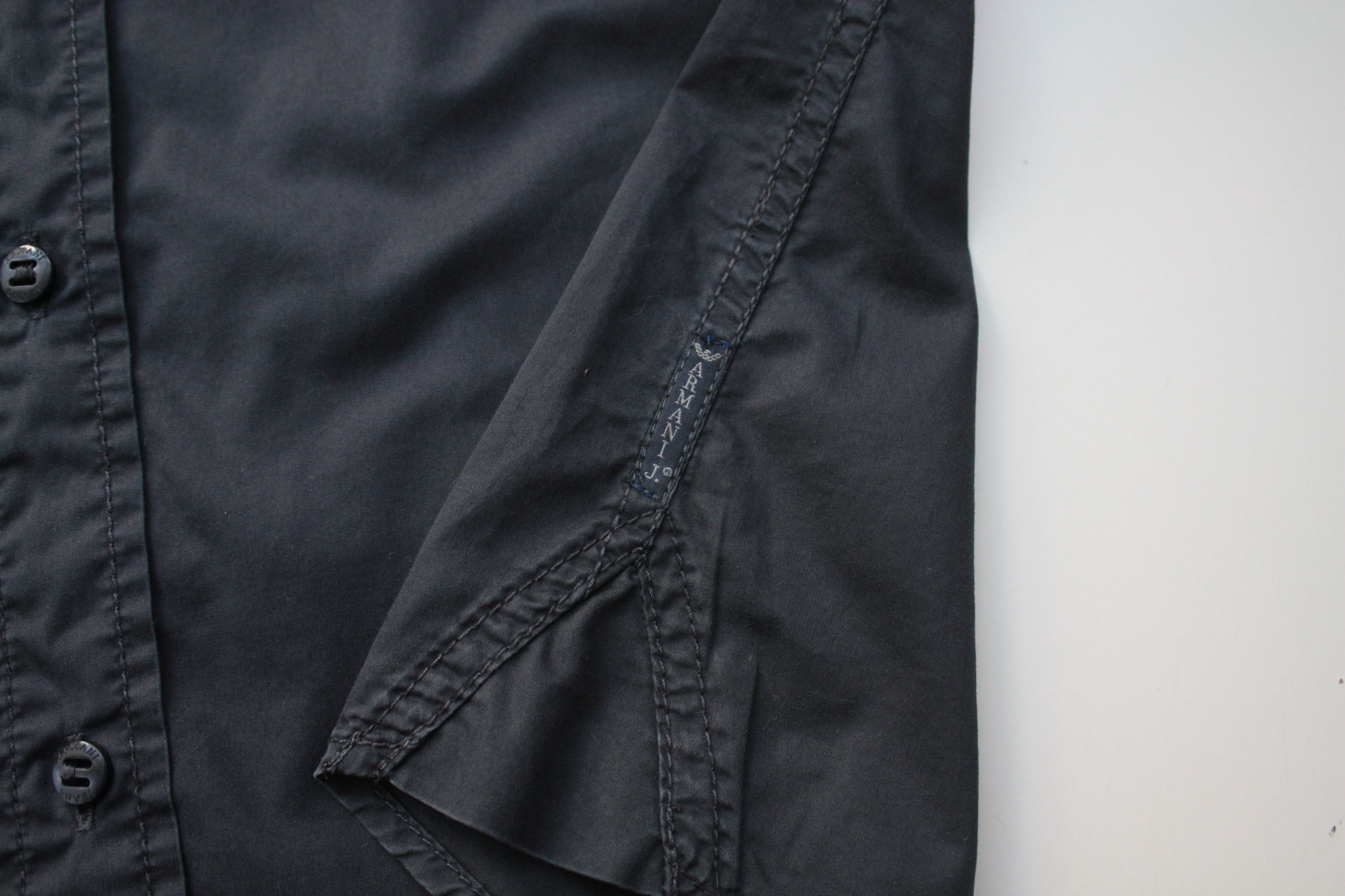 Armani Armani Jeans Dark Navy Shirt Men's Small Size US S / EU 44-46 / 1 - 8 Thumbnail