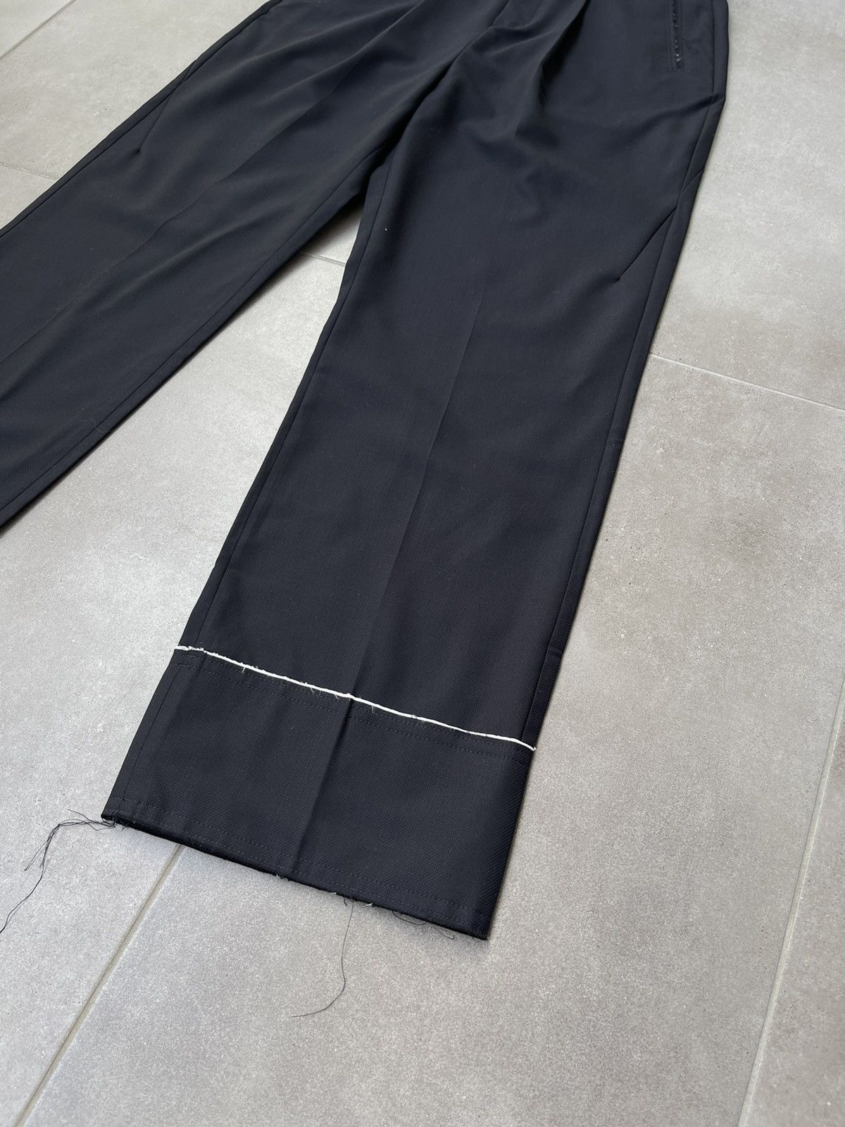 Ader Error !DS! SS22 Adererror Distressed Black Casual Pants Size 30" / US 8 / IT 44 - 9 Thumbnail