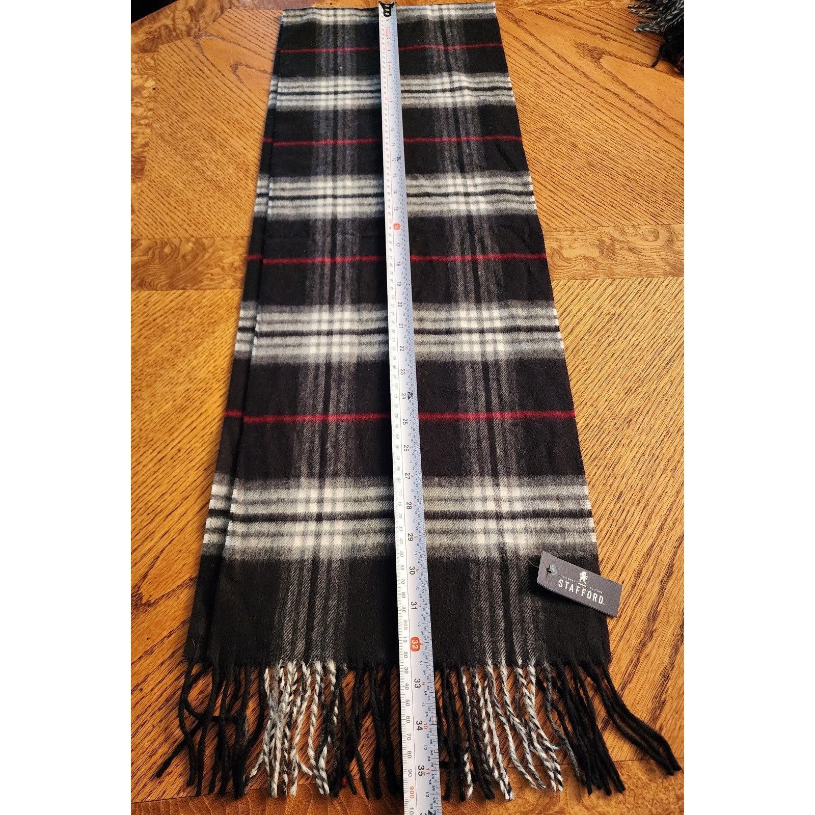 Stafford Stafford New with Tags 100% Acrylic Unisex Scarf Size ONE SIZE - 4 Thumbnail
