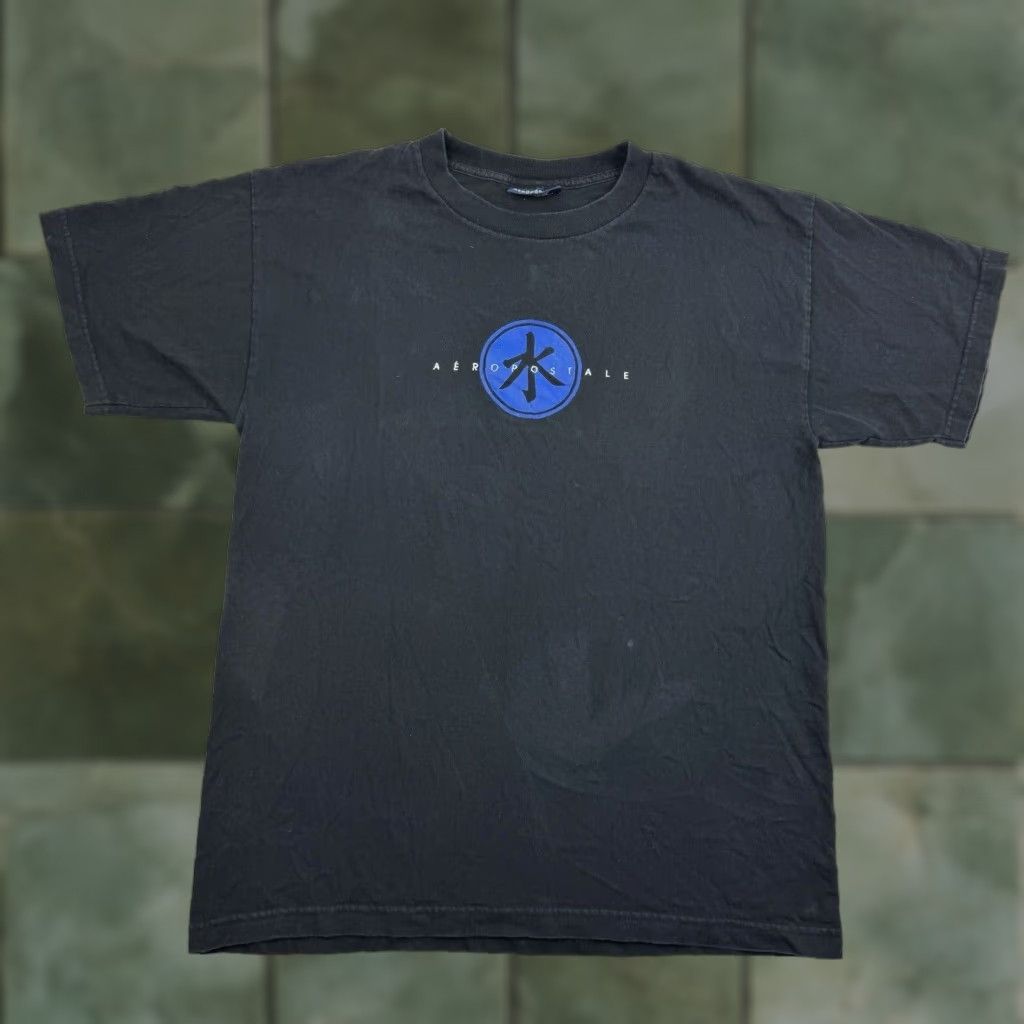 Aeropostale Vintage Aeropostale T-Shirt Adult Large Black Grunge Y2K 90s Skate Logo Mens Size US L / EU 52-54 / 3 - 1 Thumbnail