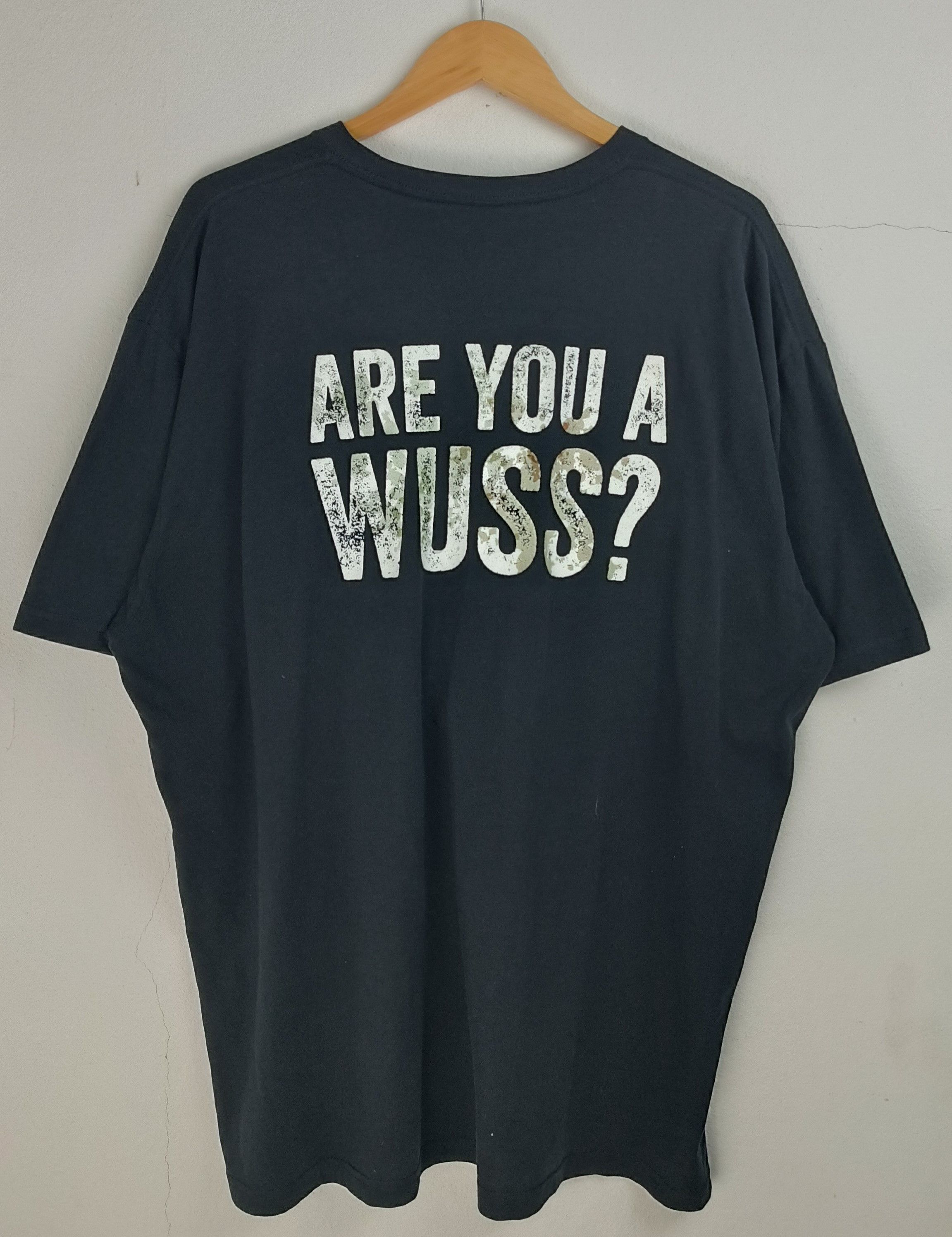 Vintage VTG 2018 THE HAUNT SCANDIA ARE YOU A WUSS? TEE HORROR SCARY Size US XXL / EU 58 / 5 - 3 Thumbnail