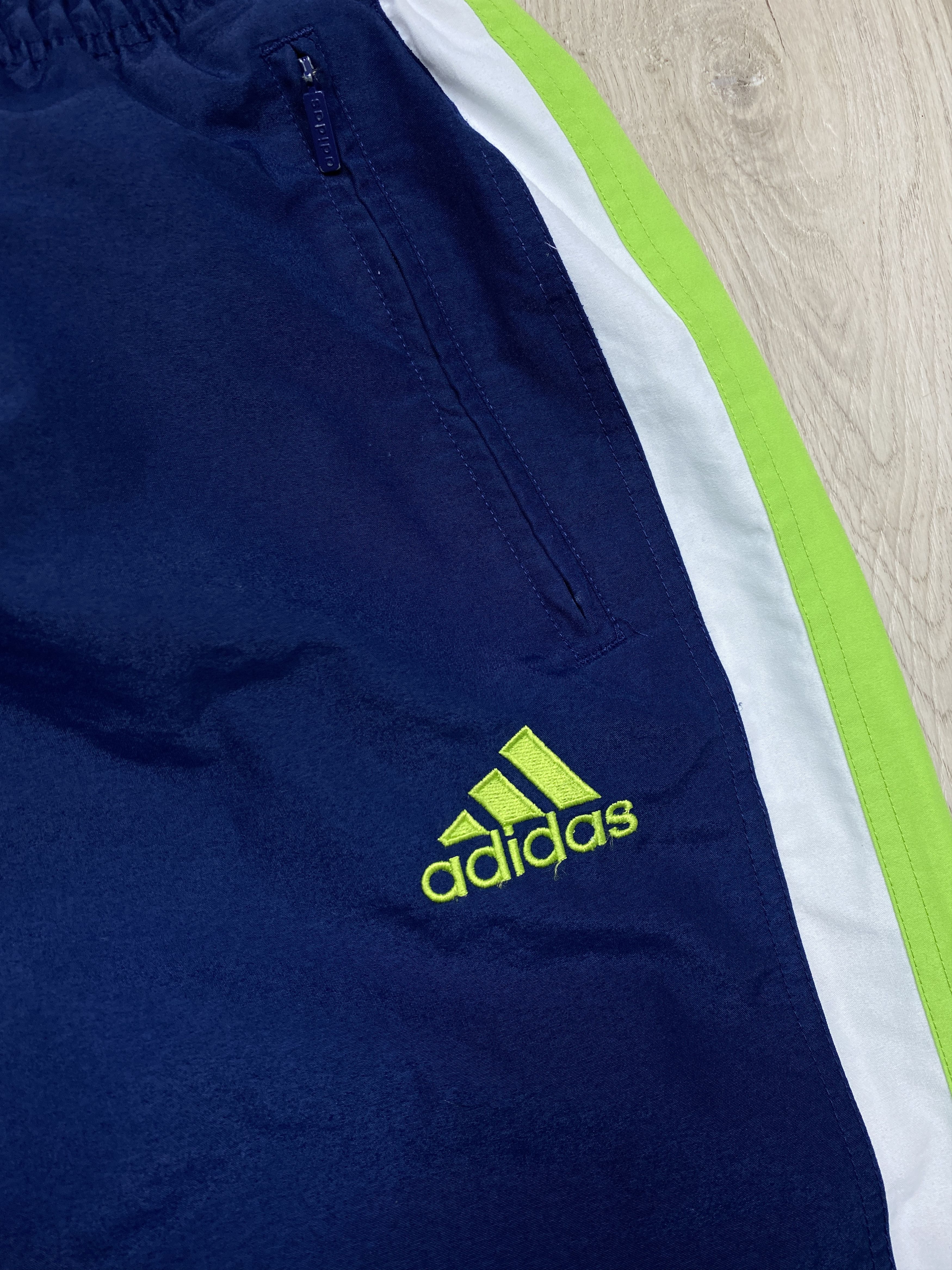 Adidas Adidas Vintage Parachute Nylon Mens Pants Drill Y2K Size US 34 / EU 50 - 3 Thumbnail
