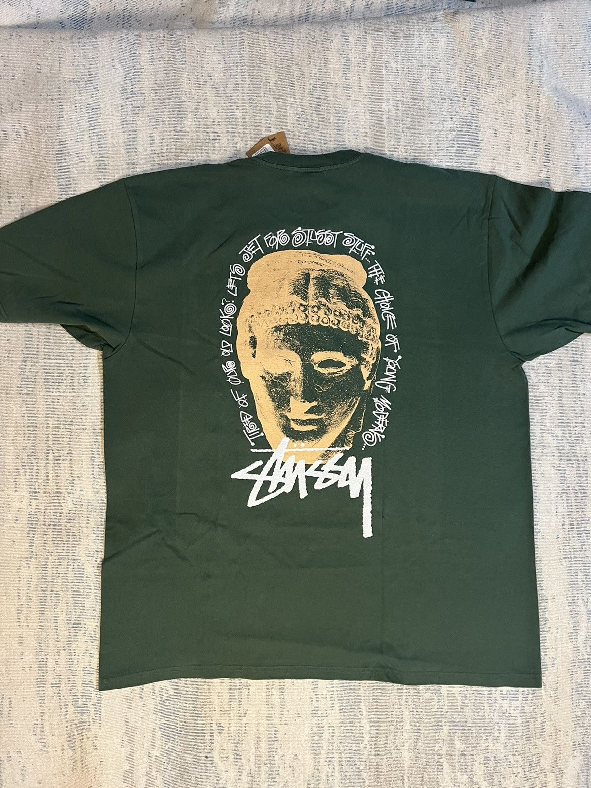 Stussy Stussy Young Moderns Mask Shirt Pigment Dyed | Grailed