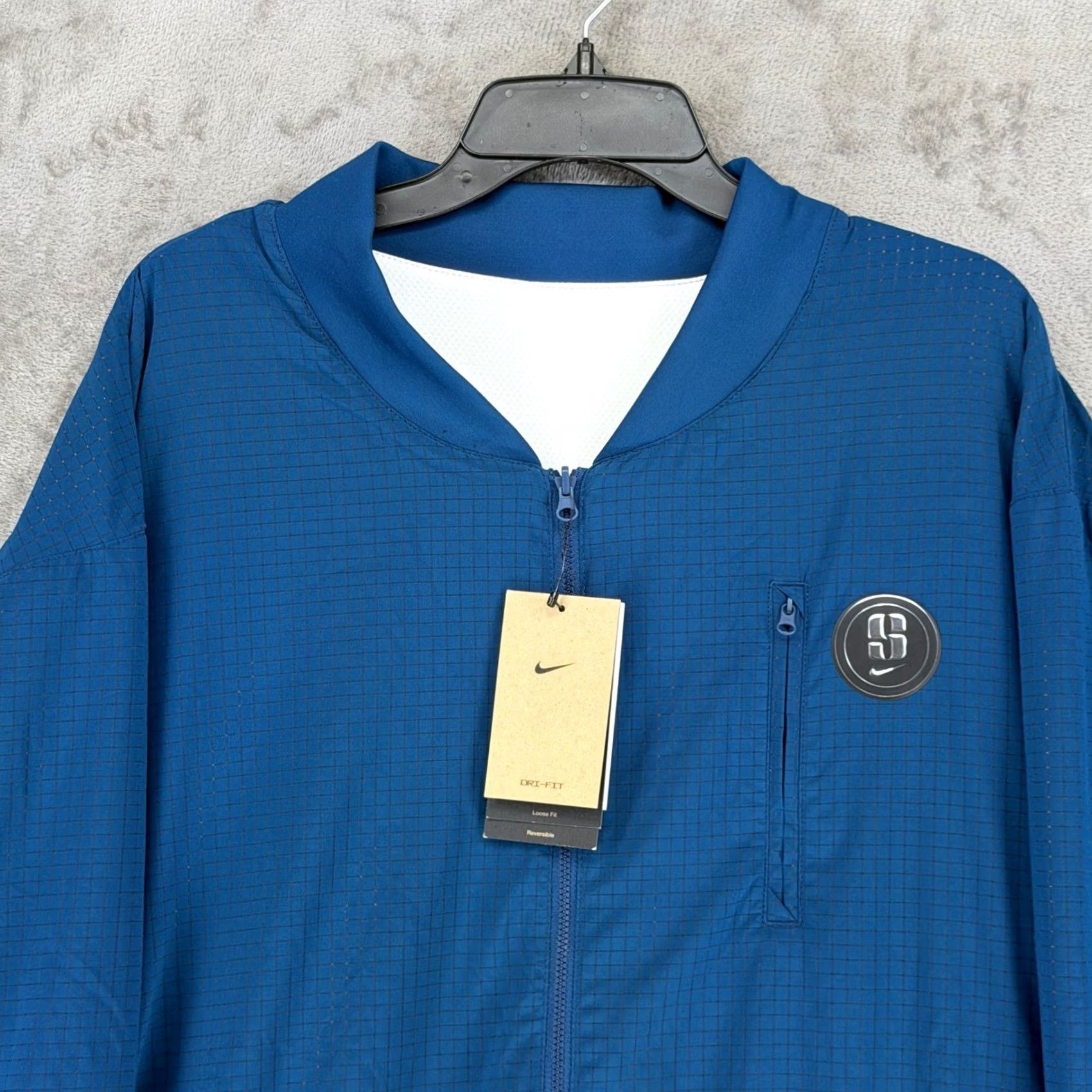 Nike Nike Dri-FIT Reversible Basketball Jacket Blue FV3164-477 3XL NEW Size US XXL / EU 58 / 5 - 2 Thumbnail