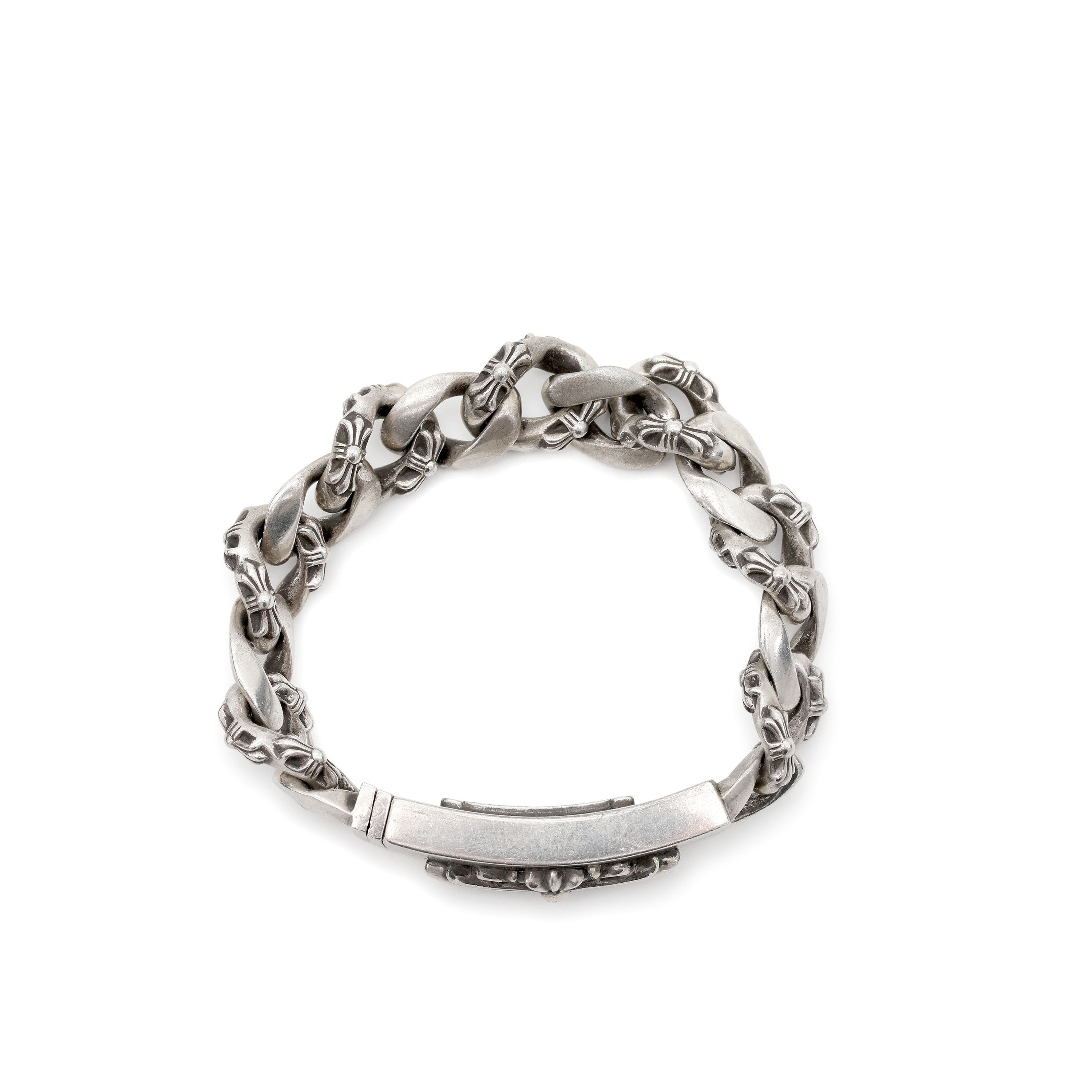 Chrome Hearts Fancy Link ID Floral Bracelet Size ONE SIZE - 3 Thumbnail