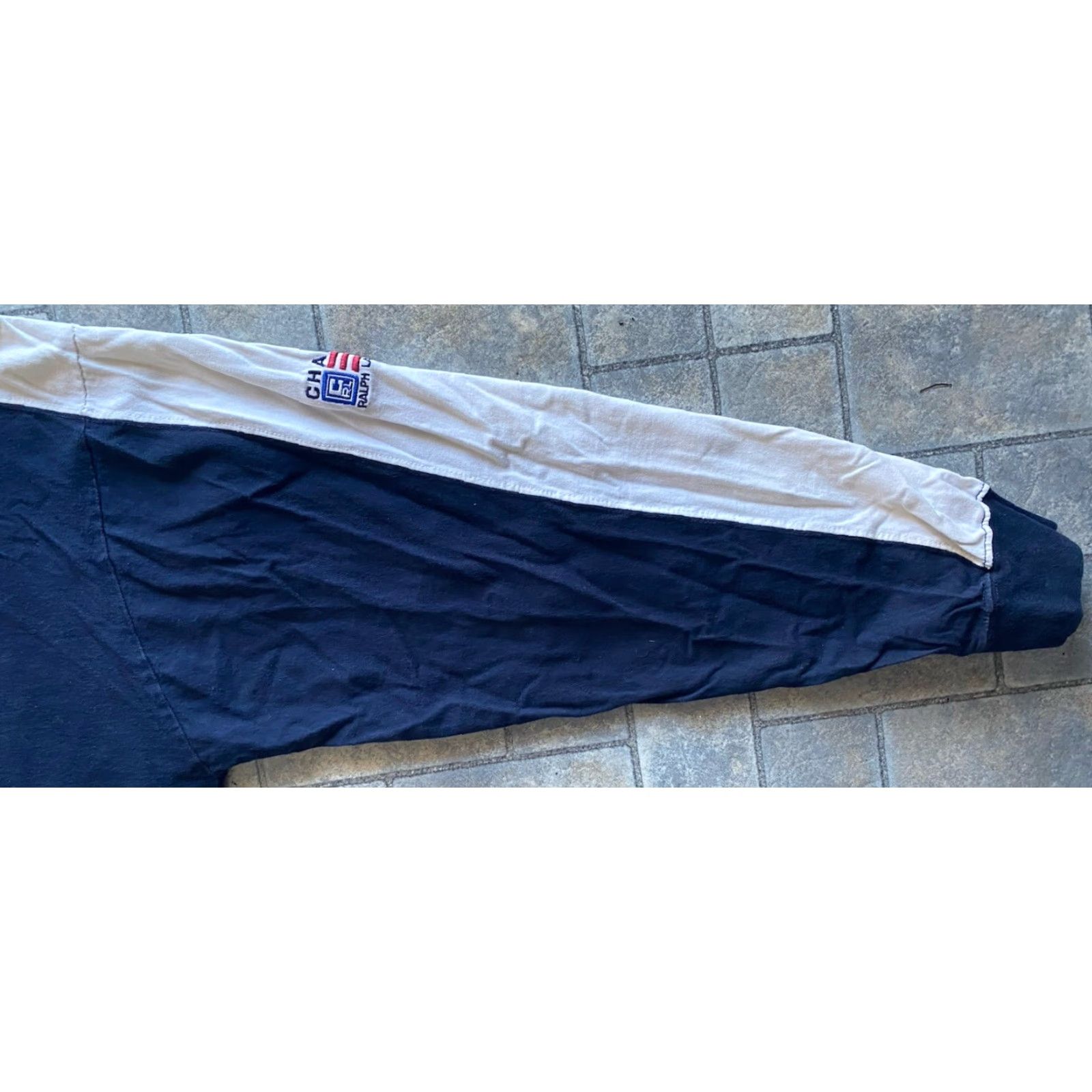 Polo Ralph Lauren VTG Chaps Polo Ralph Lauren Polo Rugby Shirt Navy Blue 100% Cotton Large L Men Shirts Logo Decade: 90s Size US L / EU 52-54 / 3 - 7 Thumbnail