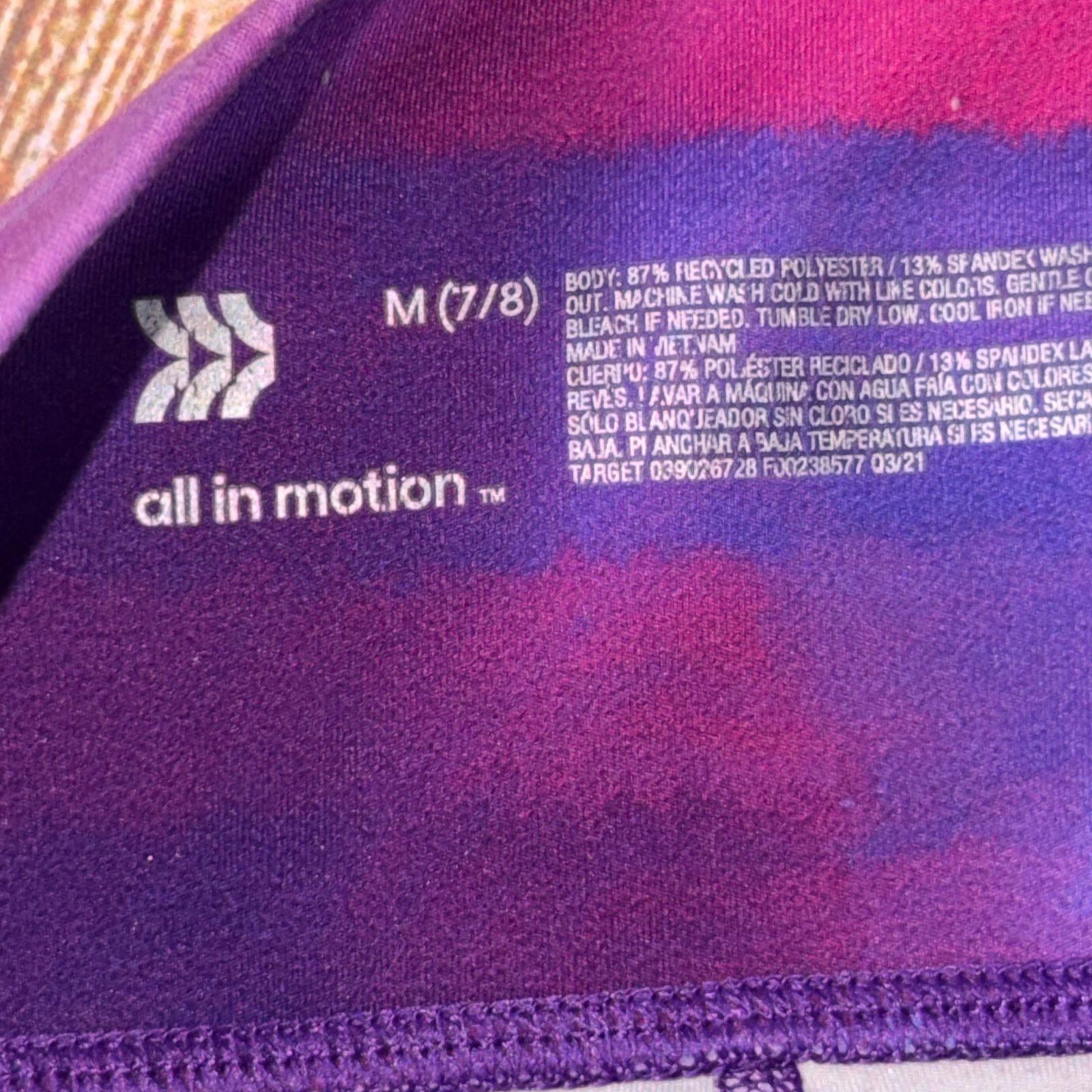 Other All in Motion Girls 7/8 Leggings Size 24" / US 00 / IT 34 - 6 Thumbnail
