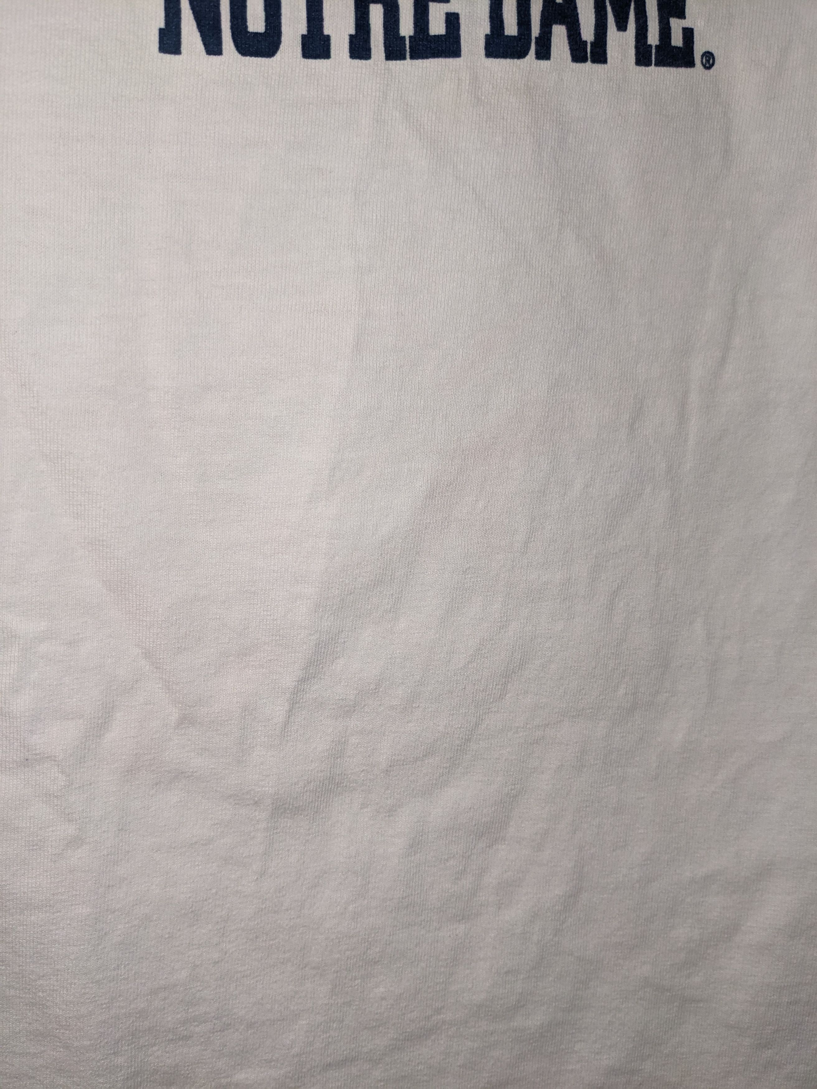 Vintage Vintage Y2K Notre Dame Fighting Irish College T-Shirt Size US XL / EU 56 / 4 - 7 Thumbnail