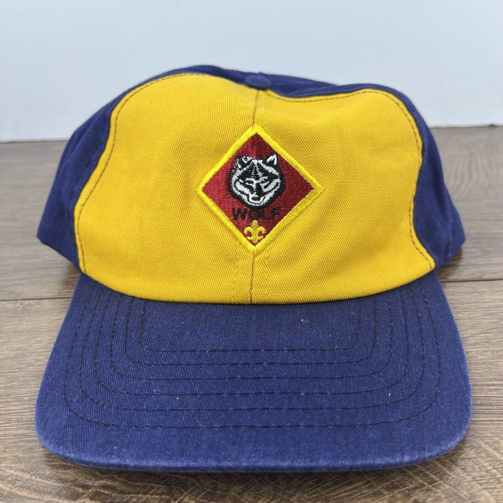 Other Wolf Hat Wolf Adjustable Hat Yellow Hat Adjustable Yellow Ad Size ONE SIZE - 2 Thumbnail