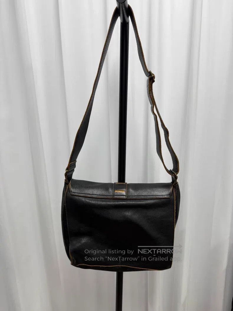 Yohji Yamamoto Yohji Yamamoto Thick leather messenger bag Size ONE SIZE - 3 Thumbnail