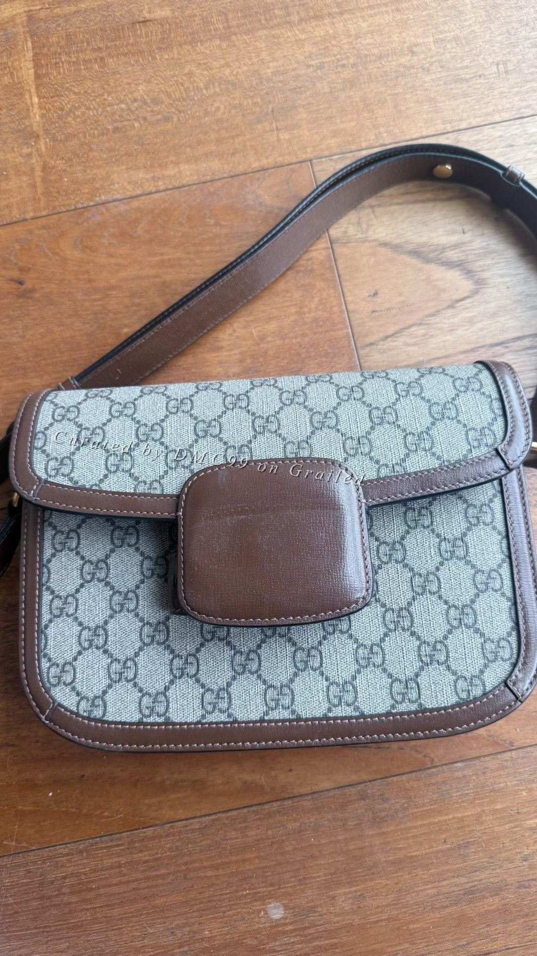 Gucci Gucci Horsebit 1955 Medium Saddle Bag Size ONE SIZE - 1 Thumbnail