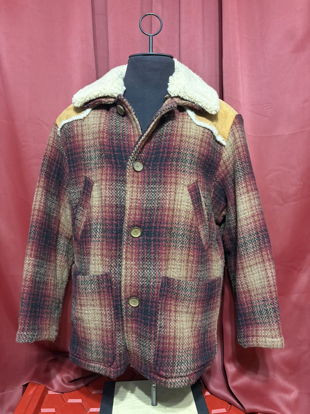 Marlboro Classics Vintage Marlboro Classics Jacket Sherpa Tartan Plaid Seude Size US M / EU 48-50 / 2 - 1 Thumbnail