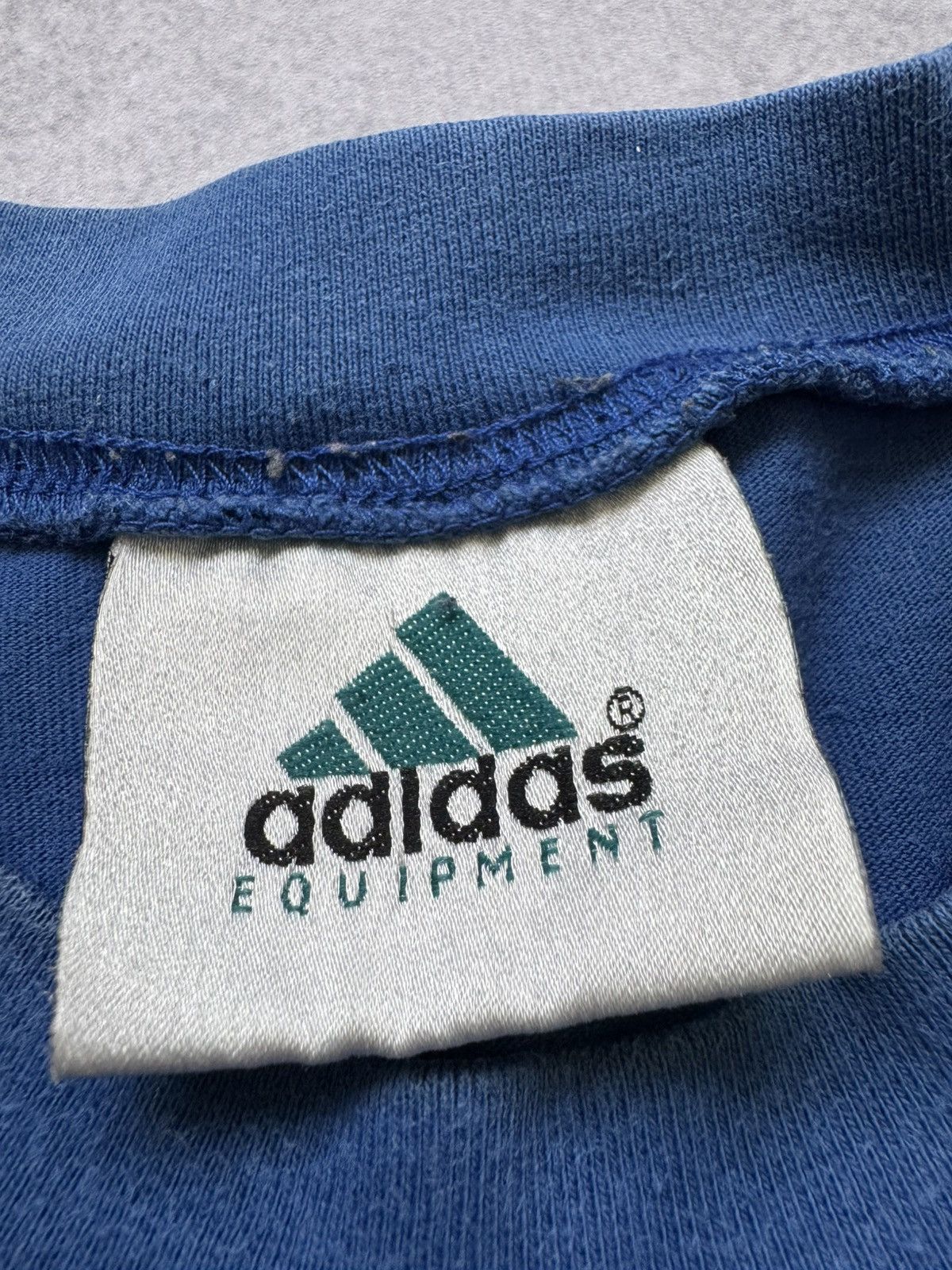 Adidas × Vintage Adidas Equipment t-shirt vintage 90s t-shirt Size US XL / EU 56 / 4 - 6 Thumbnail
