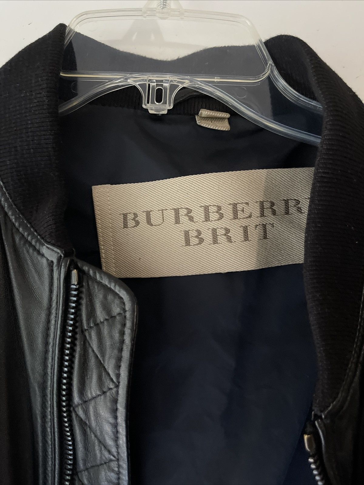 Burberry Burberry Brit Leather Jacket Size US M / EU 48-50 / 2 - 8 Thumbnail