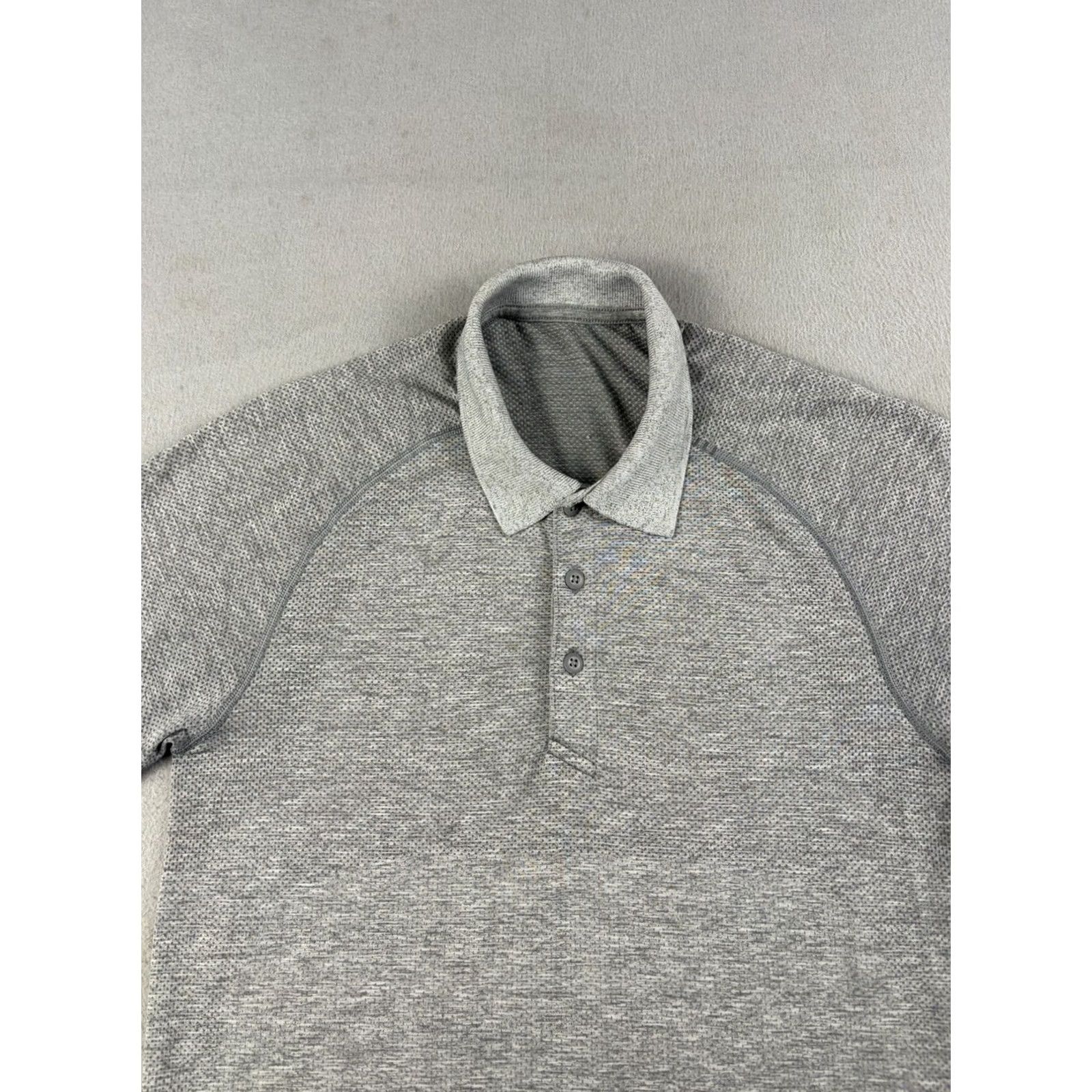 Lululemon Lululemon Metal Vent Tech Polo Shirt Men’s S Gray Polo Golf Short Sleeve Collared Athletic Regular Stretch Gunmetal/Gray Size US S / EU 44-46 / 1 - 2 Thumbnail
