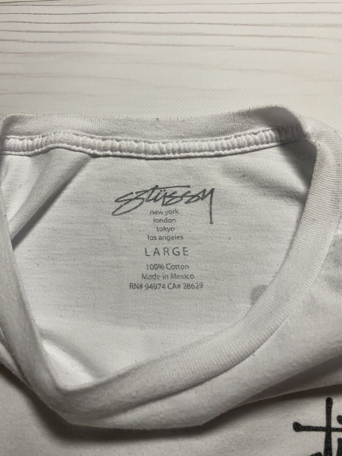 Stussy × Vintage Vintage Stussy Big Logo y2k longsleeve t shirt Size US L / EU 52-54 / 3 - 3 Thumbnail