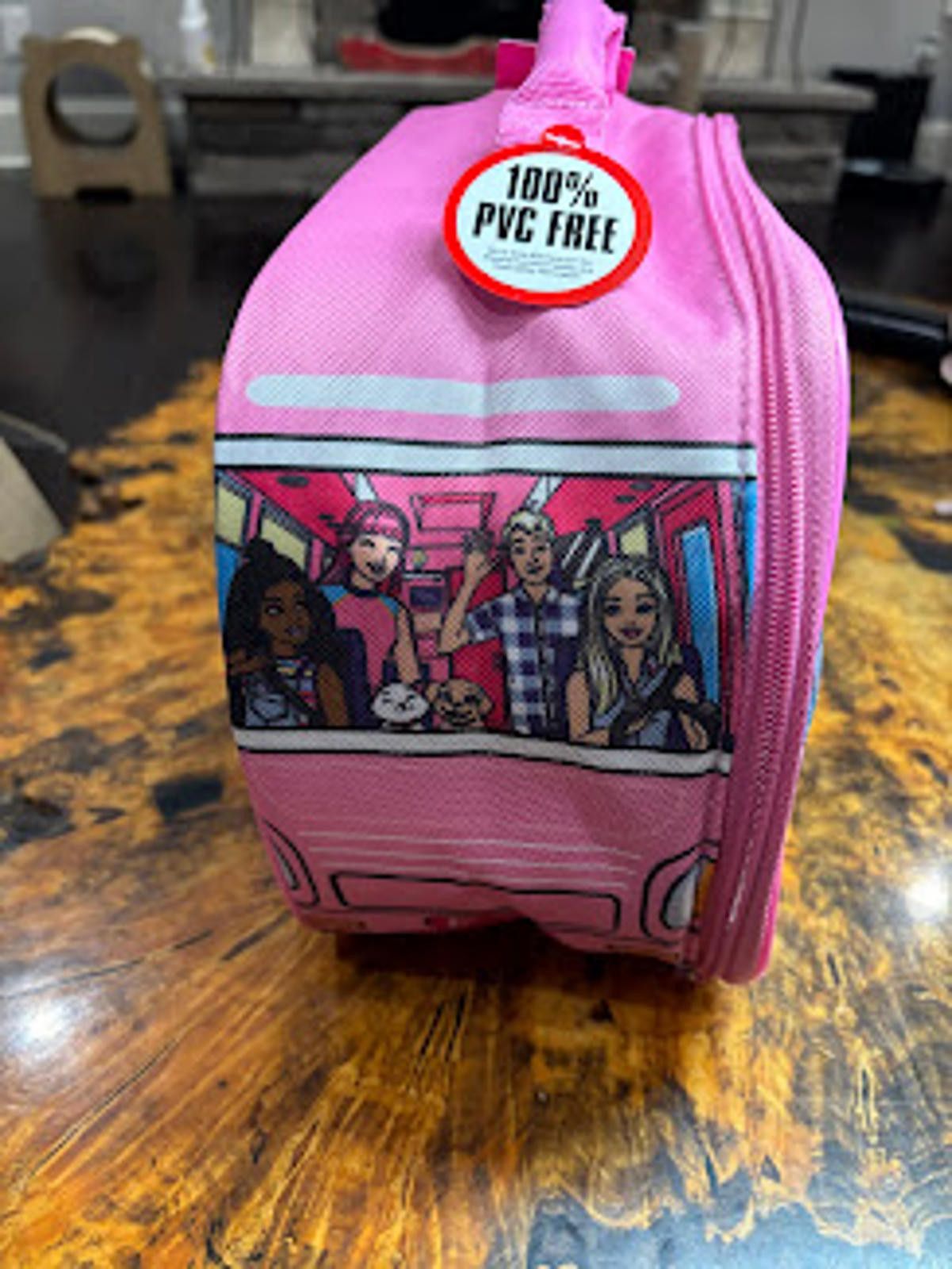 Other Thermos Barbie Pink Bus Lunch Bag - 100% PVC Free Size ONE SIZE - 2 Thumbnail
