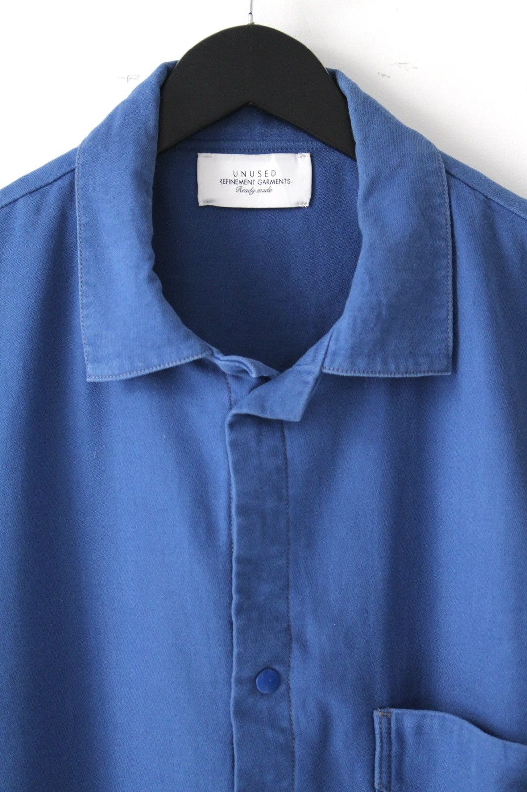 Japanese Brand SS2021 UNUSED REFINEMENT GARMENTS BICOLOR WORK CHORE JACKET Size US L / EU 52-54 / 3 - 3 Thumbnail