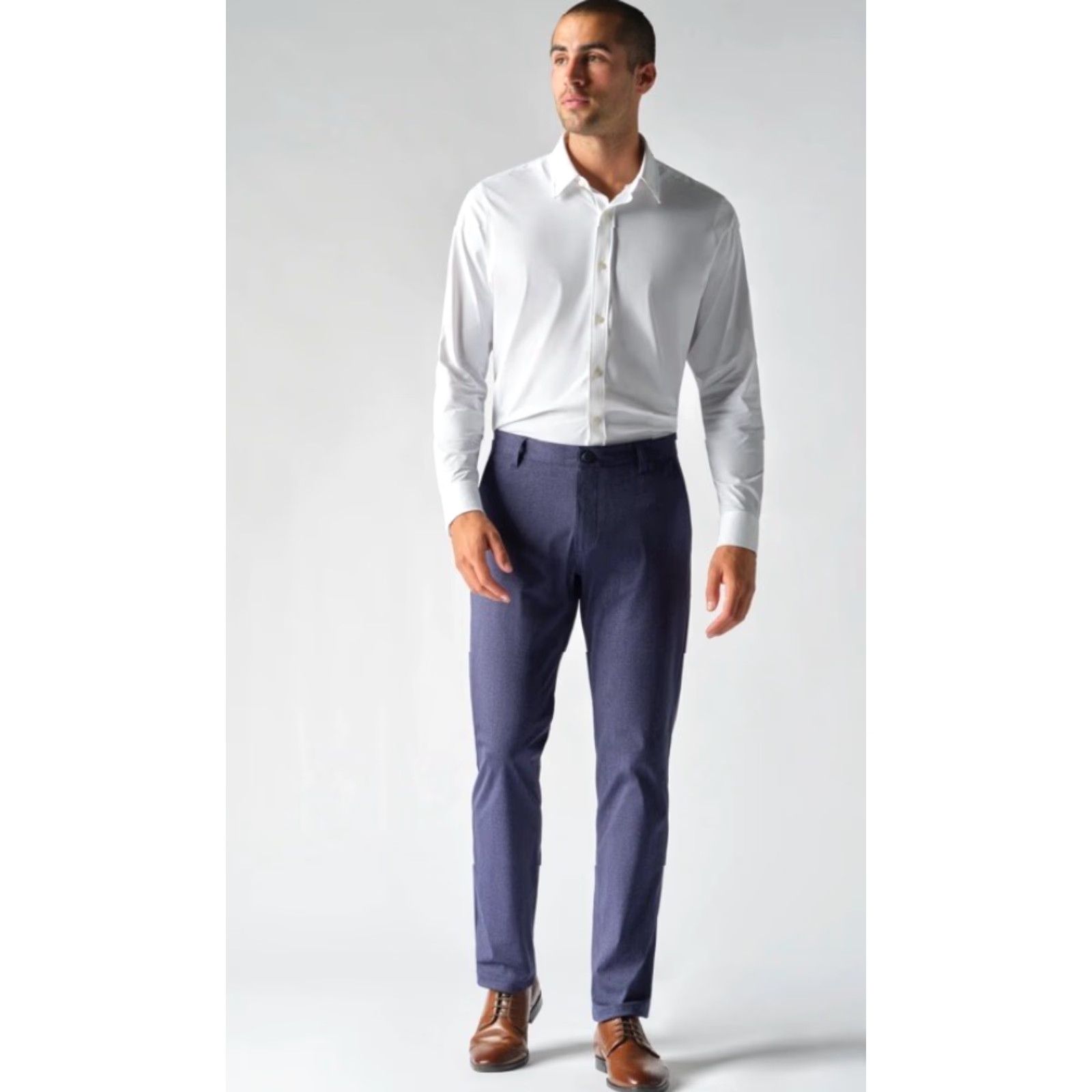 Rhone Rhone Commuter Pant 34x27 Classic Straight Leg Blue Indigo Fall 2023 Size US 34 / EU 50 - 2 Thumbnail