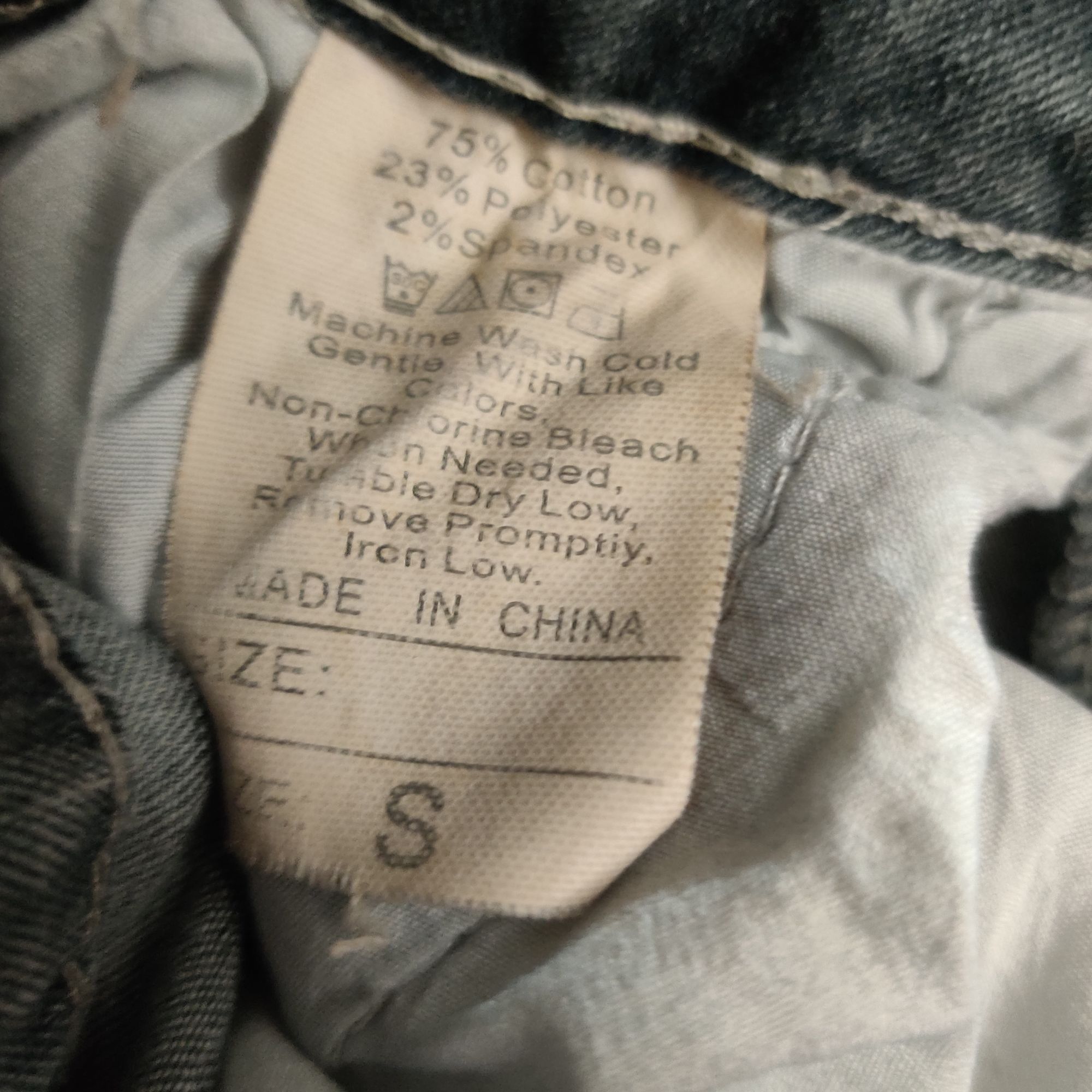 Other Womens Jeans Skinny Fit High Rise Distressed Grunge Indie Ur Size 26" / US 2 / IT 38 - 5 Thumbnail