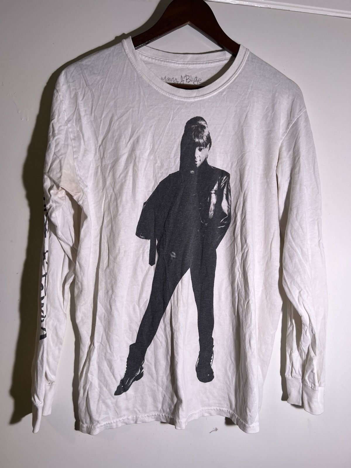 Vintage Mary J. Blige R&B Pop Soul Artist Musician Retro Music Shirt Size US M / EU 48-50 / 2 - 1 Thumbnail