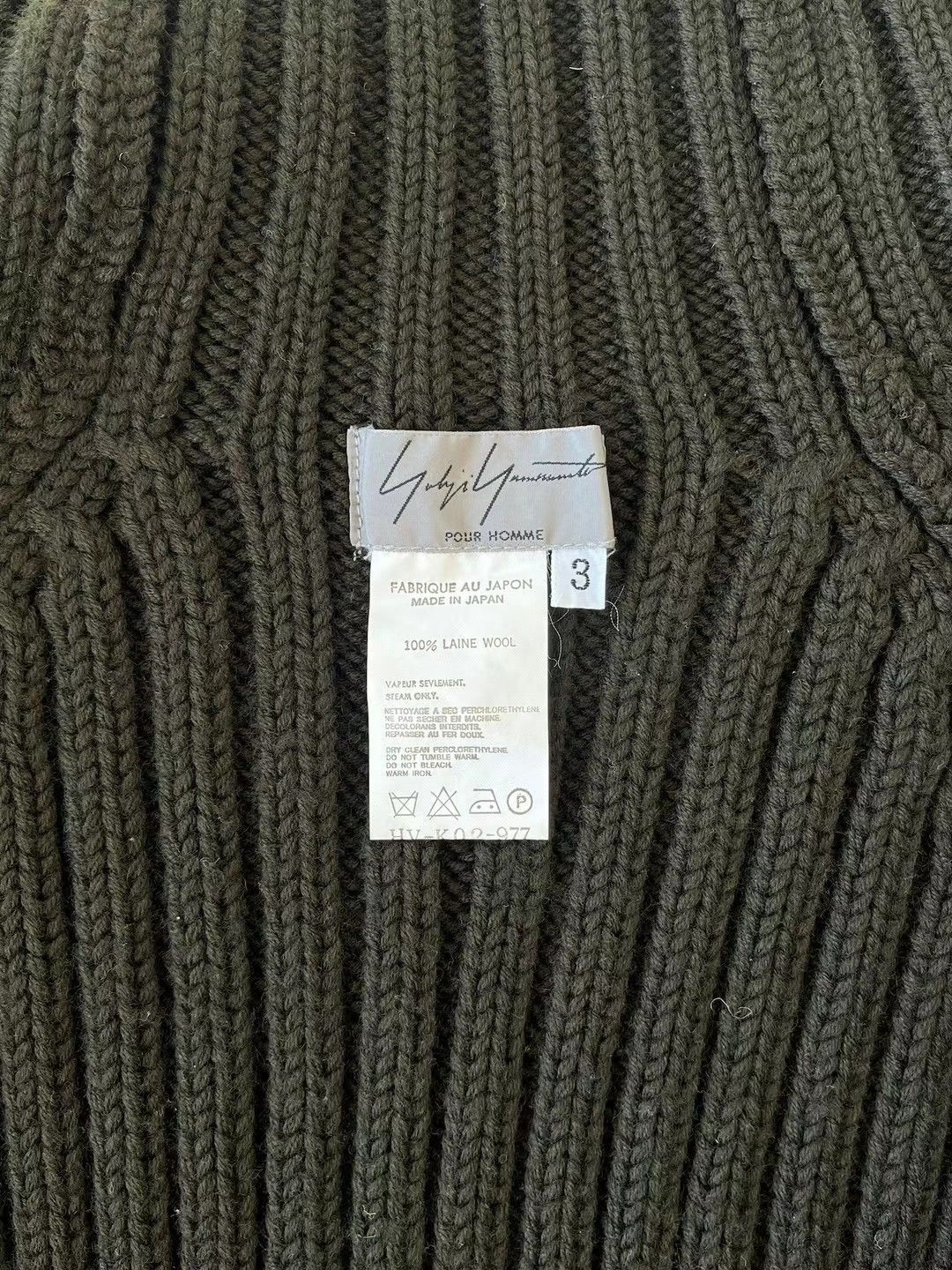 Yohji Yamamoto Yohji Yamamoto POUR HOMME Drivers Knit Cardigan Size US L / EU 52-54 / 3 - 7 Thumbnail