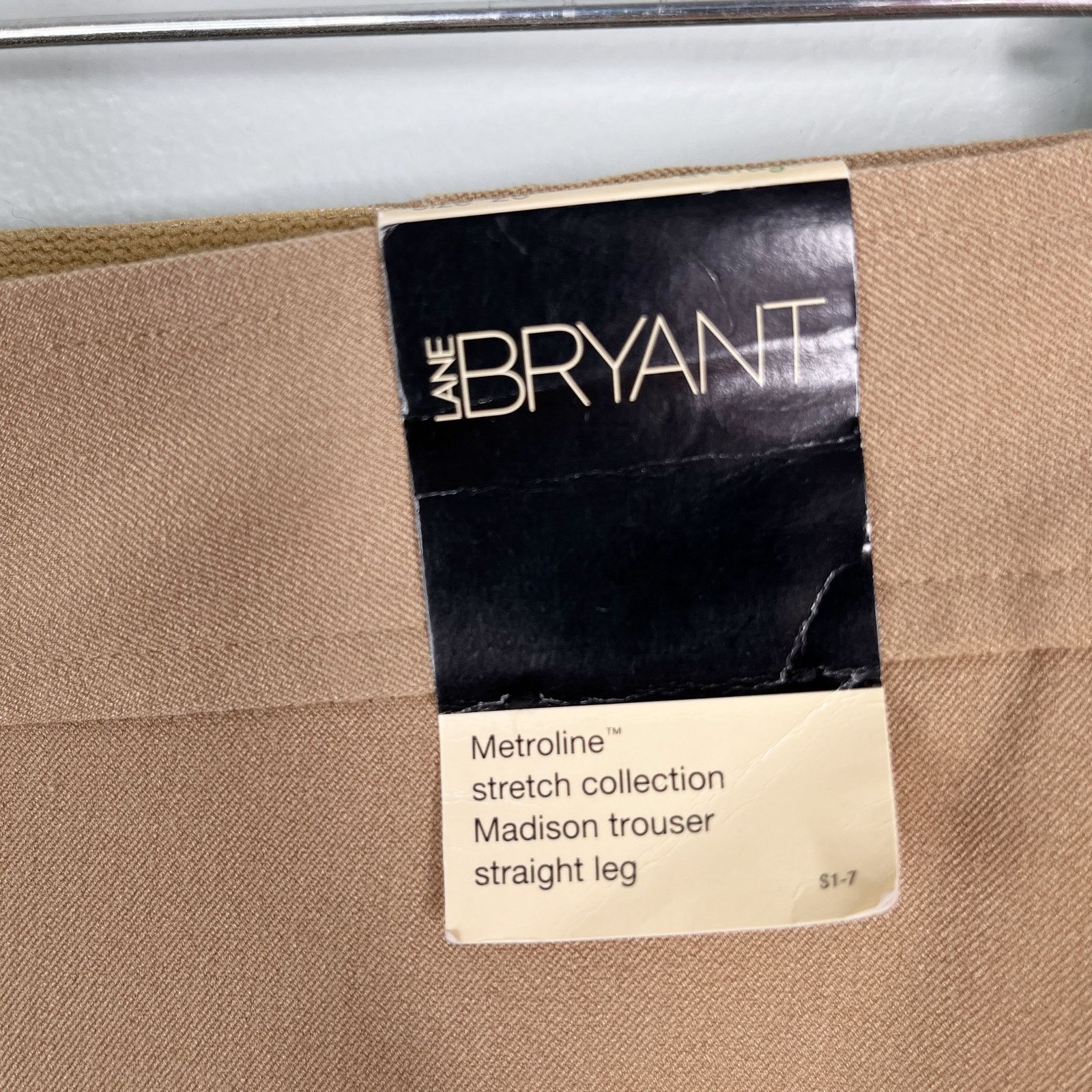 Other Lane Bryant Pants Madison Trouser Metroline 26 Beige New Size 26" / US 2 / IT 38 - 5 Thumbnail