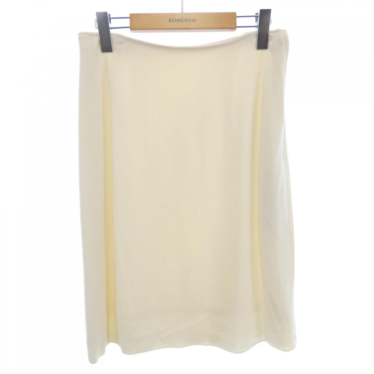 YVES YVES Saint Laurent Vintage Skirt Textile Skirts Duty Free For Usa in White, Women's