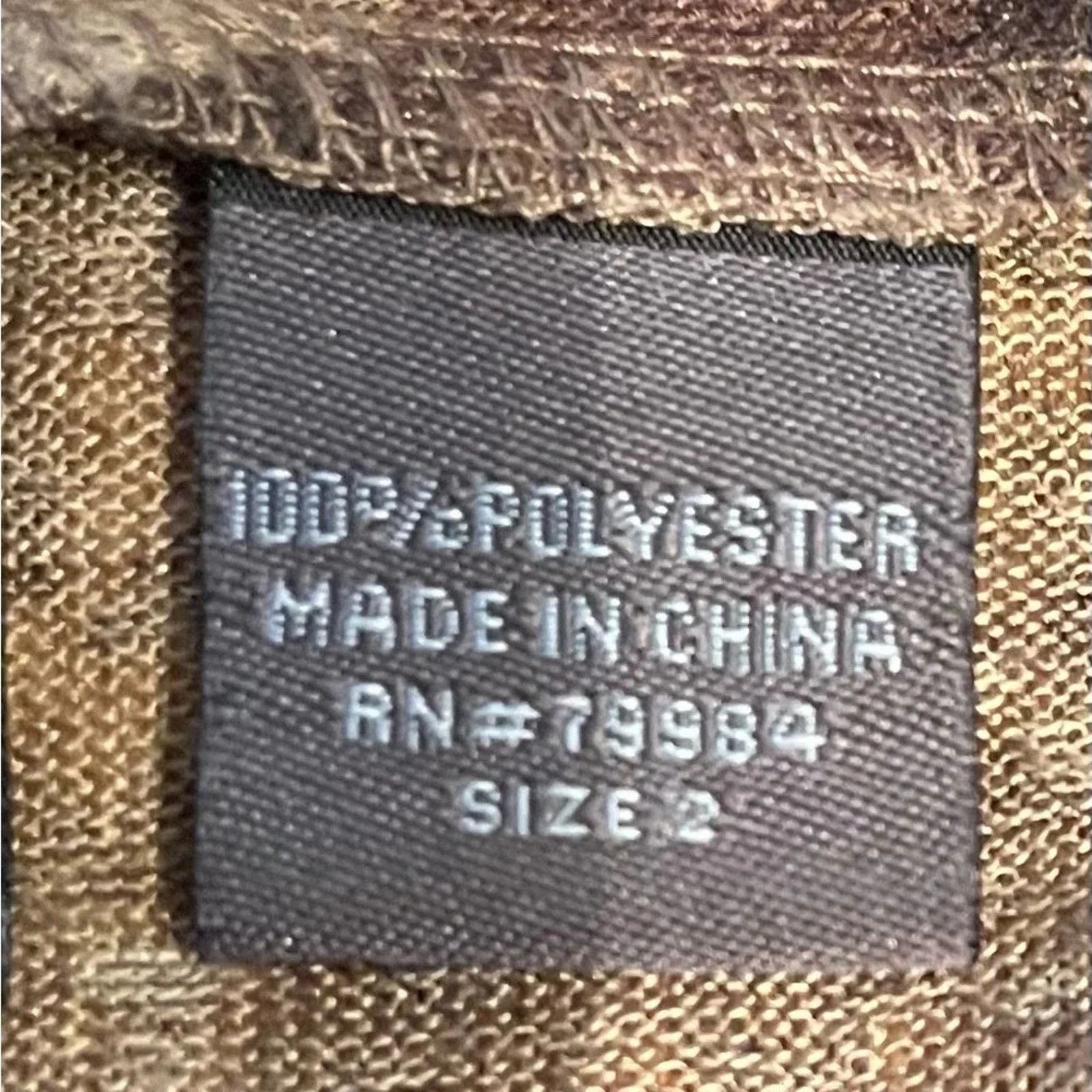 Chicos Additions by Chicos open front top, size 2 (Large) Size L / US 10 / IT 46 - 4 Thumbnail